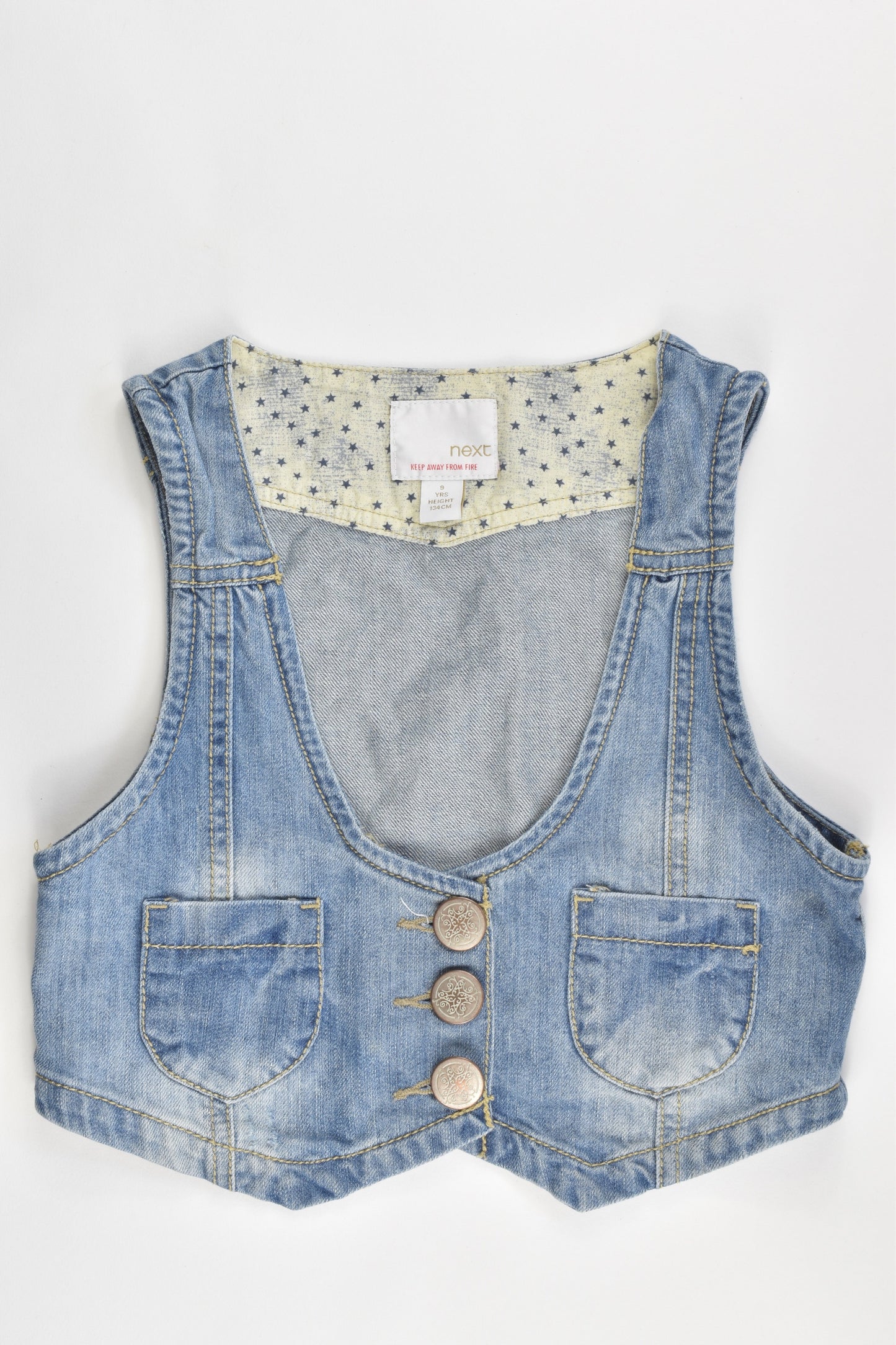 Next Size 9 Denim Vest