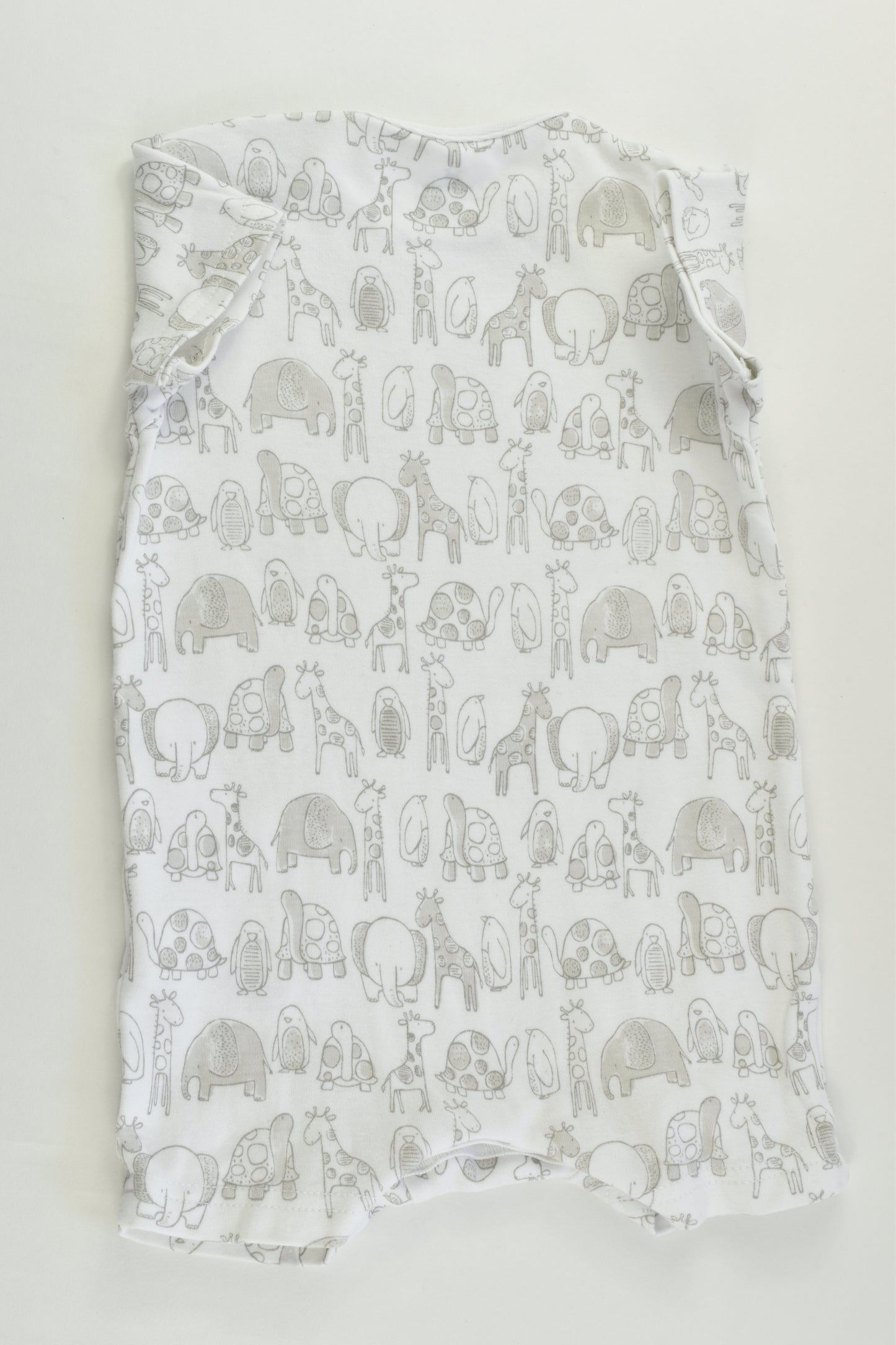 Next (UK) Size 00 (3-6 months) Animals Short Romper