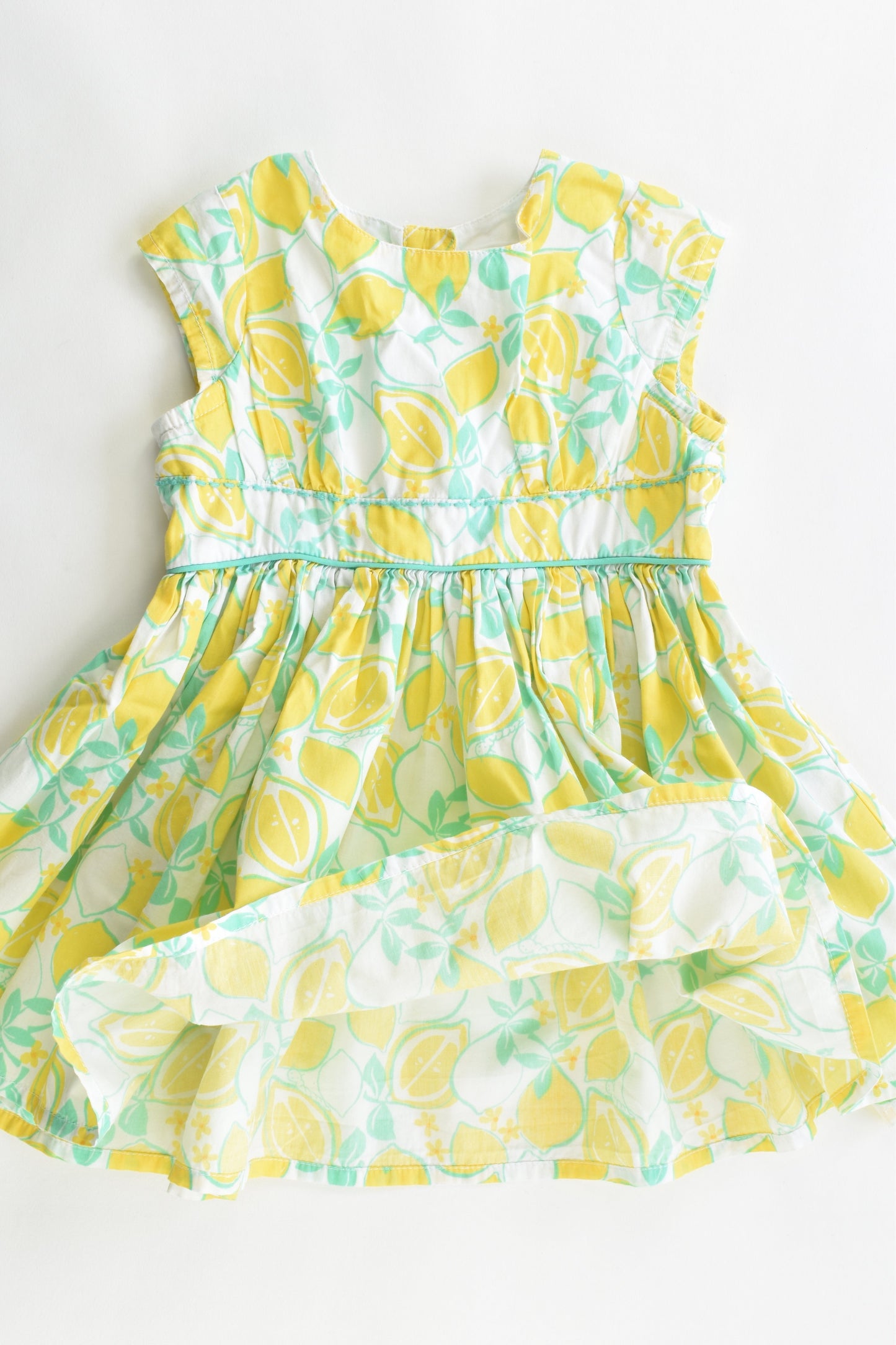 Next UK Size 6-9 months Lemon Dress