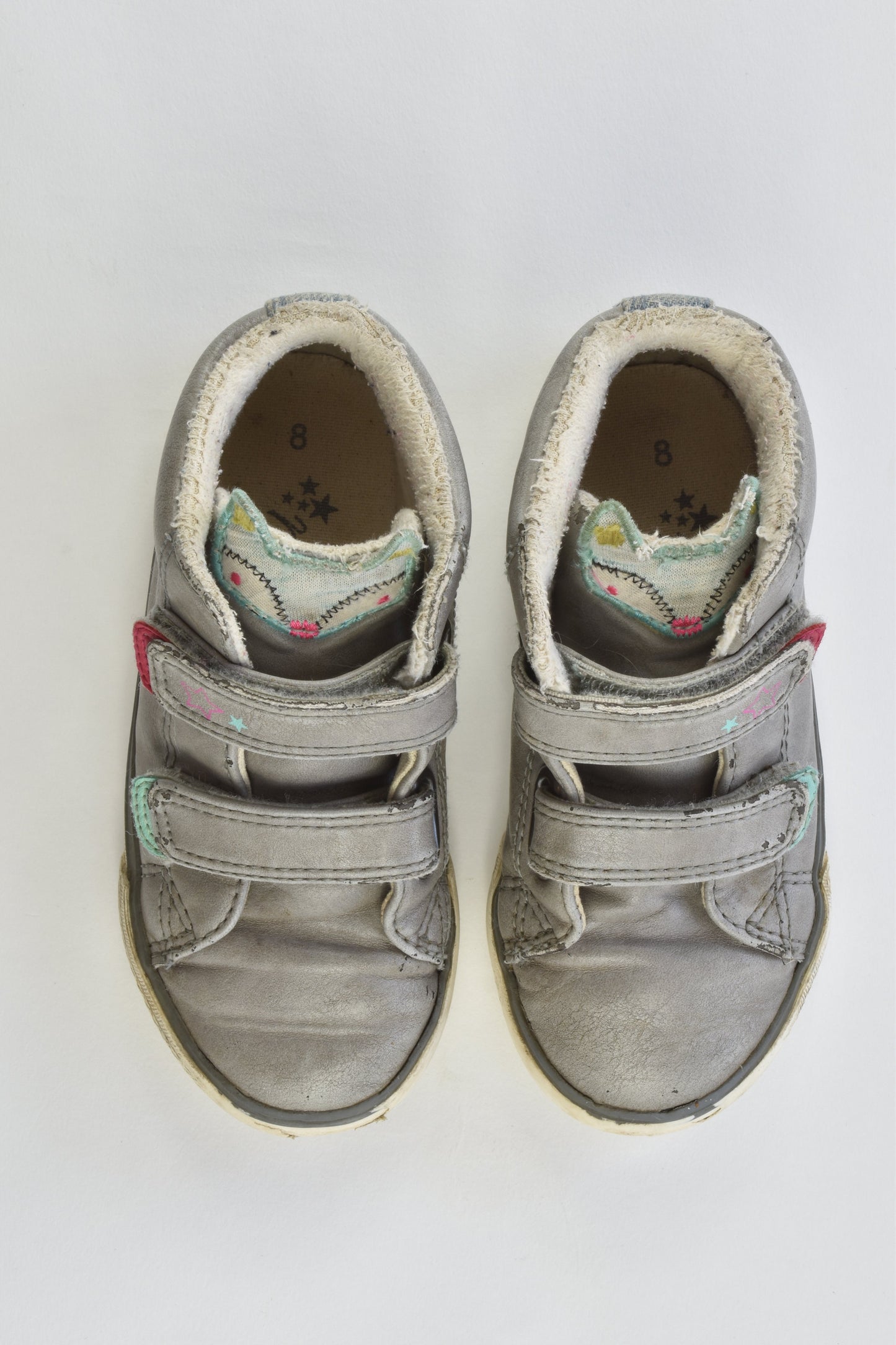 Next UK Size 8 Rainbow and Fox Shoes