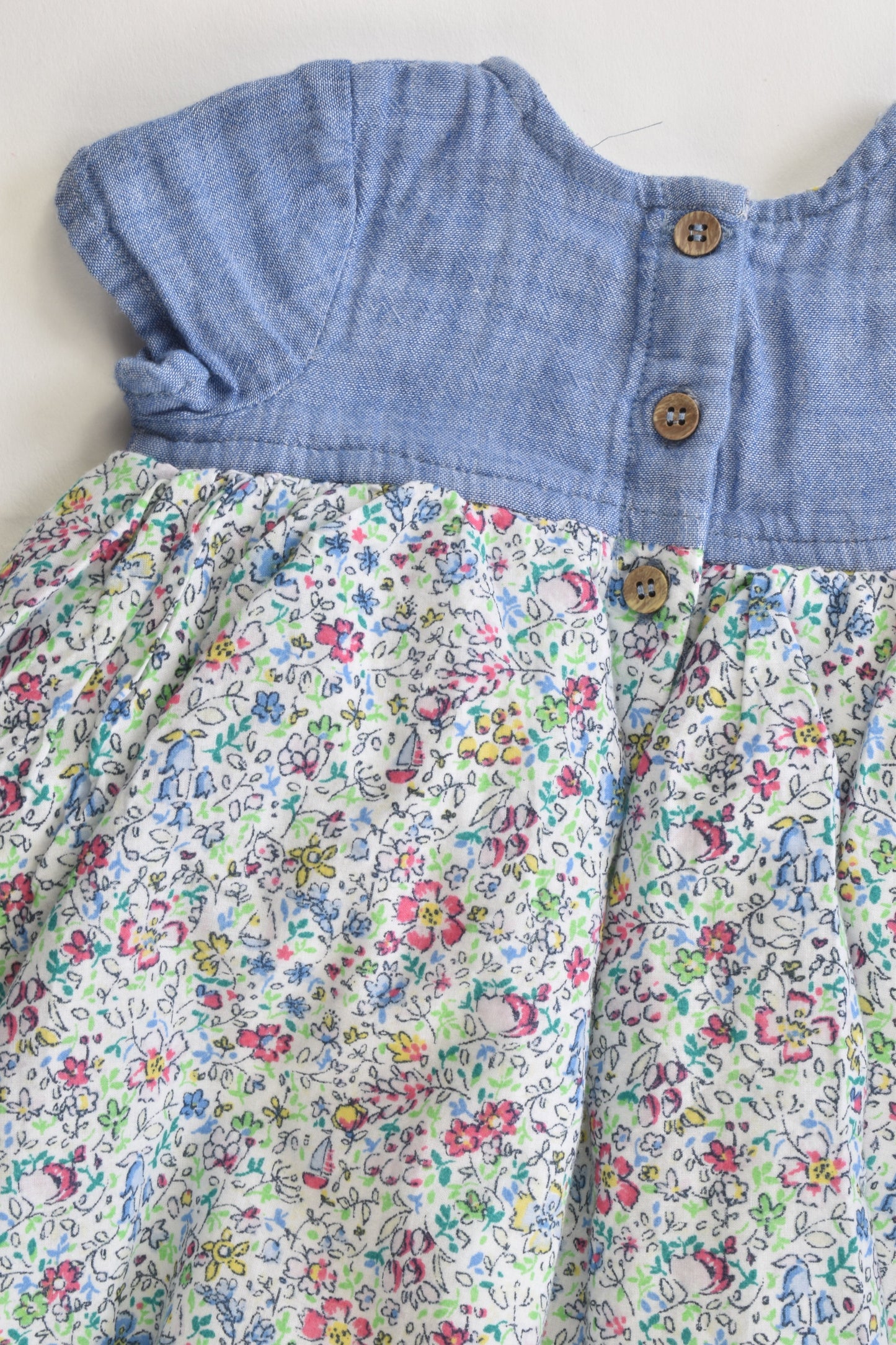 Next (UK) Size Up to 3 months Liberty Print Tulle Lined Dress