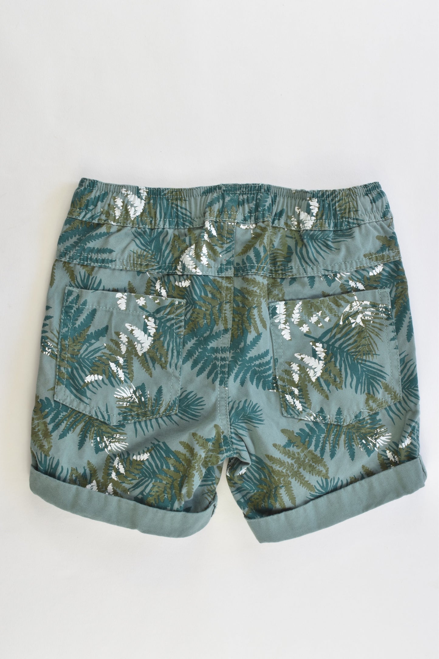 NG Size 3 Leaves Cotton Shorts