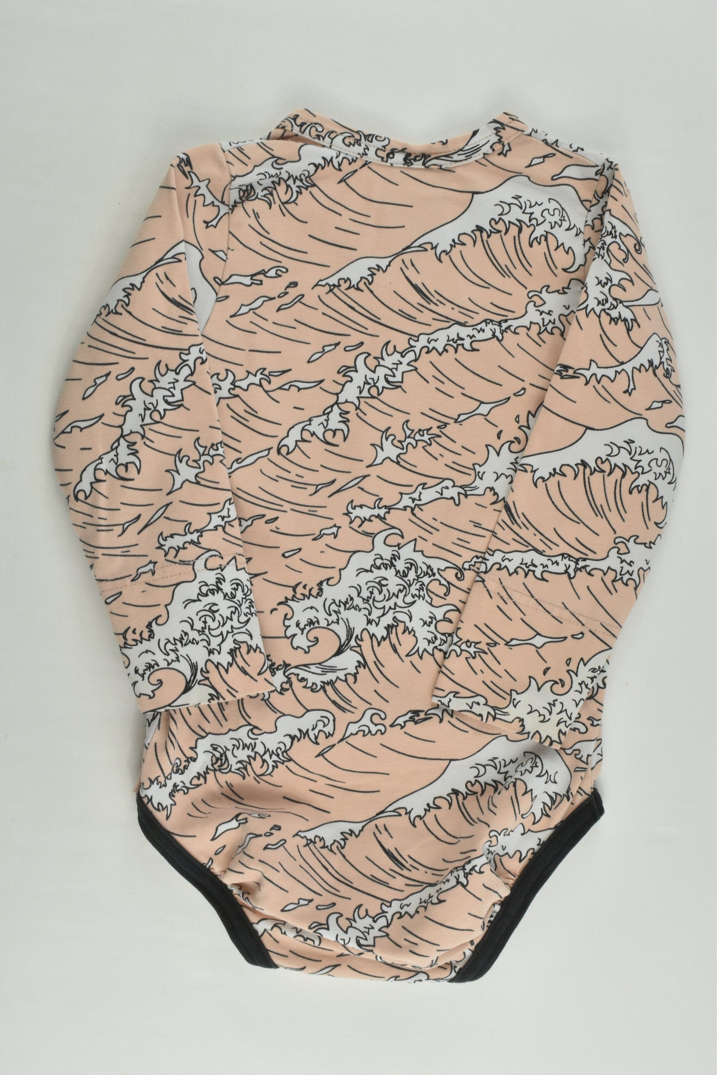 Nosh Size 0-1 (74/80 cm) Waves Wrap Bodysuit