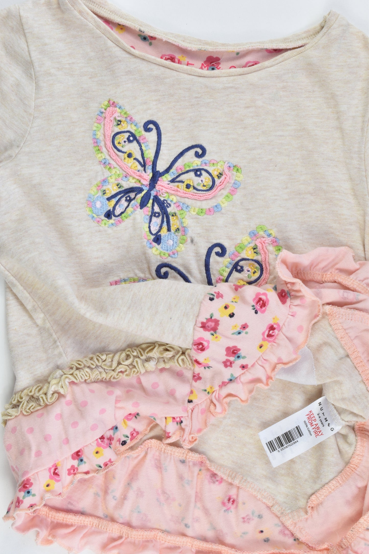 Nutmeg Size 3-4 Top