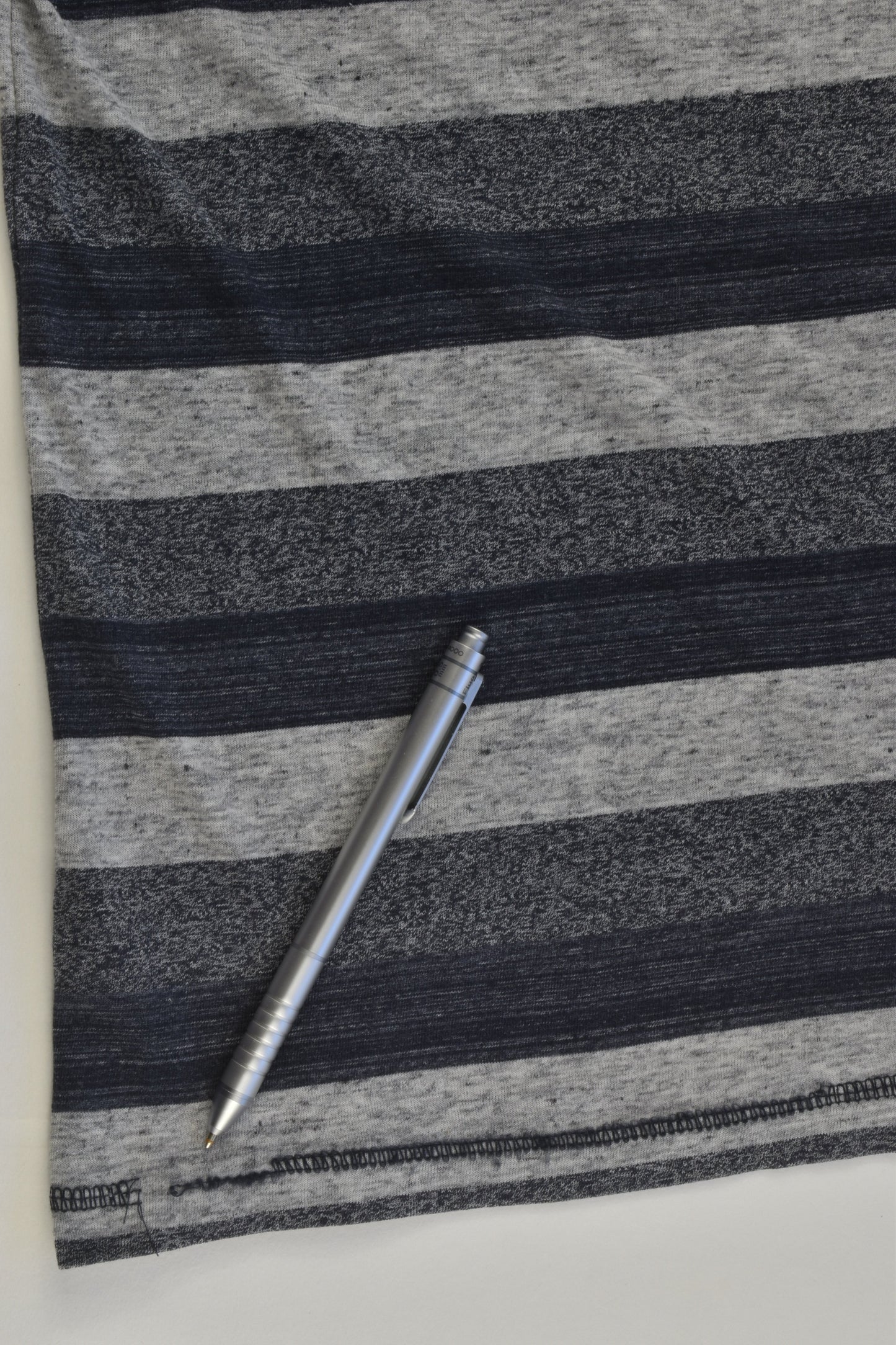 Nutmeg Size 9-10 Striped T-shirt with Pocket