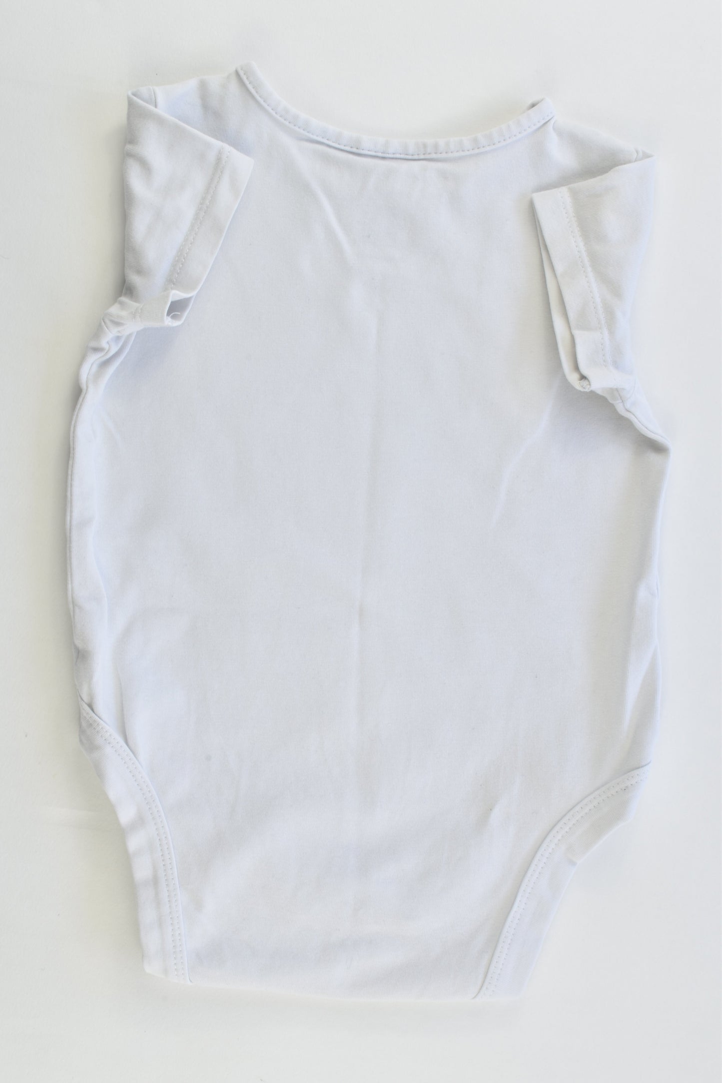 Ollie's Place Size 0 (6-12 months) White Bodysuit