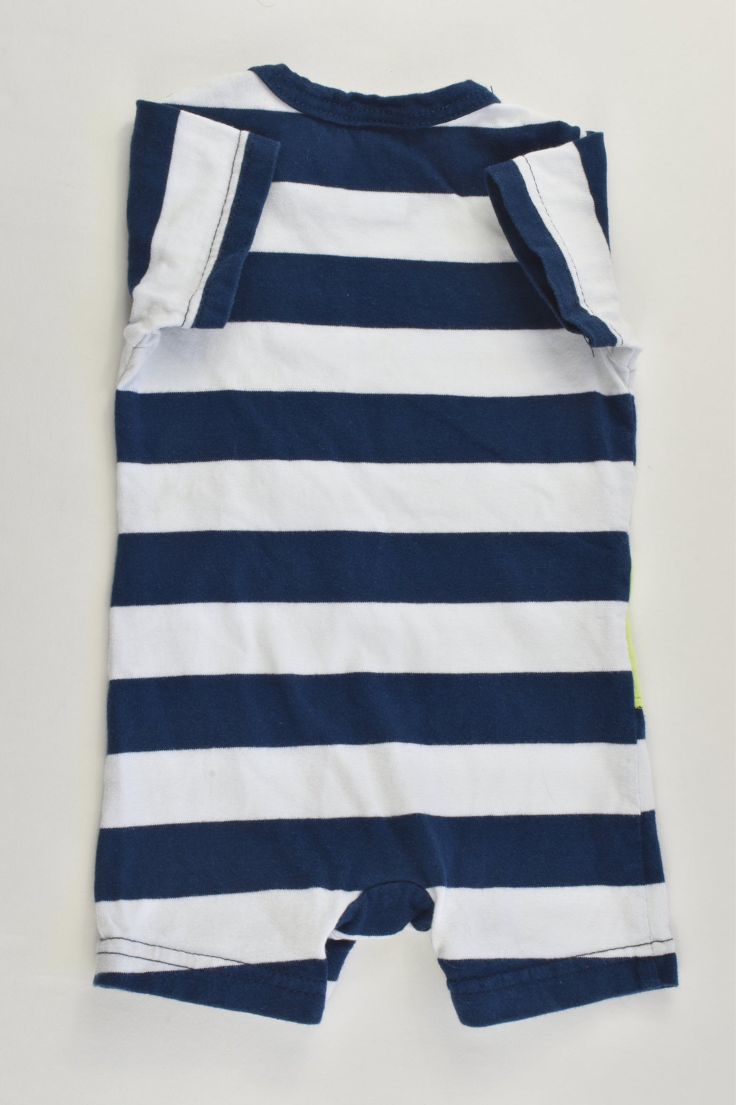 Ollie's Place Size 000 Alligator Short Romper