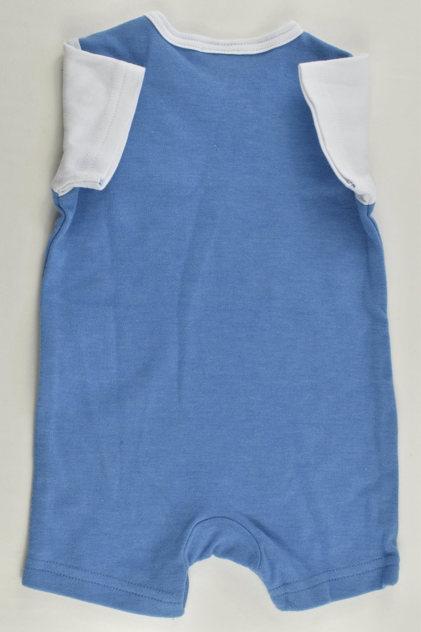 Ollie's Place Size 000 Nautical Short Romper