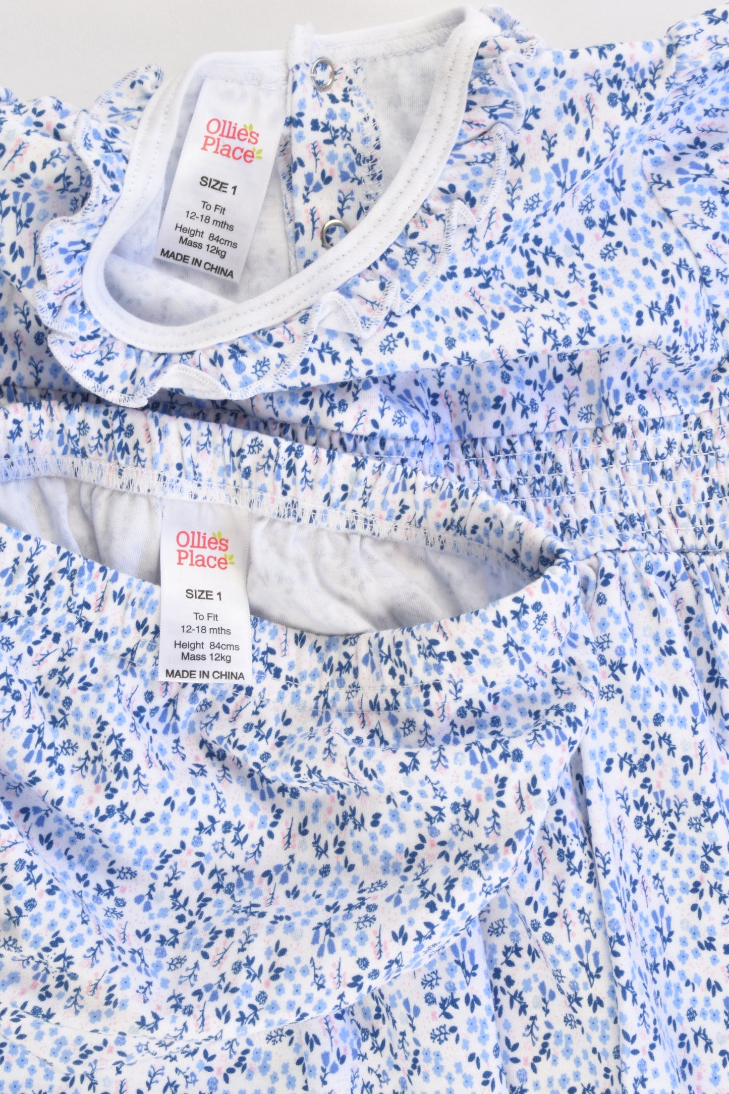 Ollie's Place Size 1 Dress and Bloomers