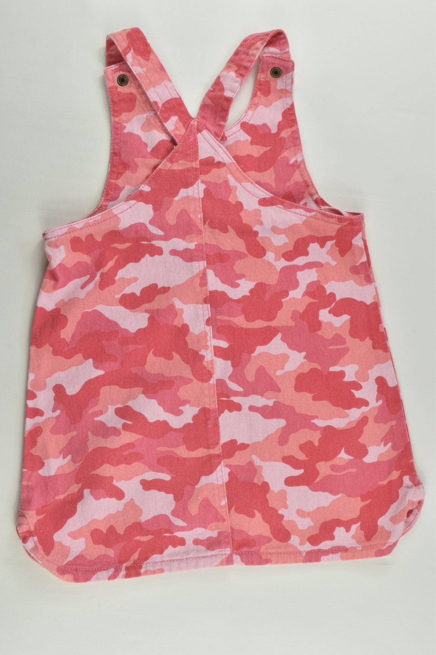 Ollie's Place Size 3 Lightweight Stretchy Camouflage Pinafore