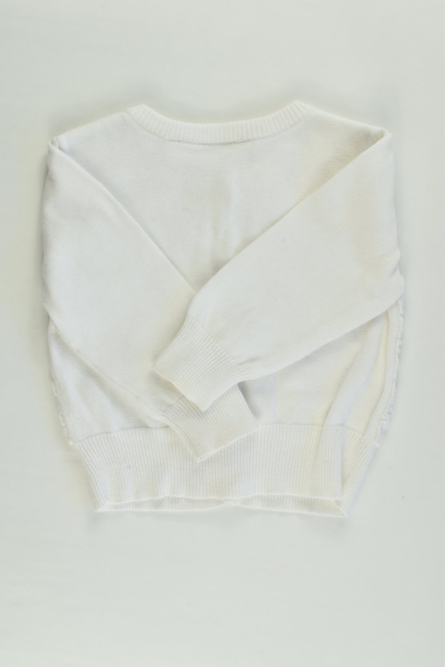 Origami Size 0 Cardigan with Lace Flowers