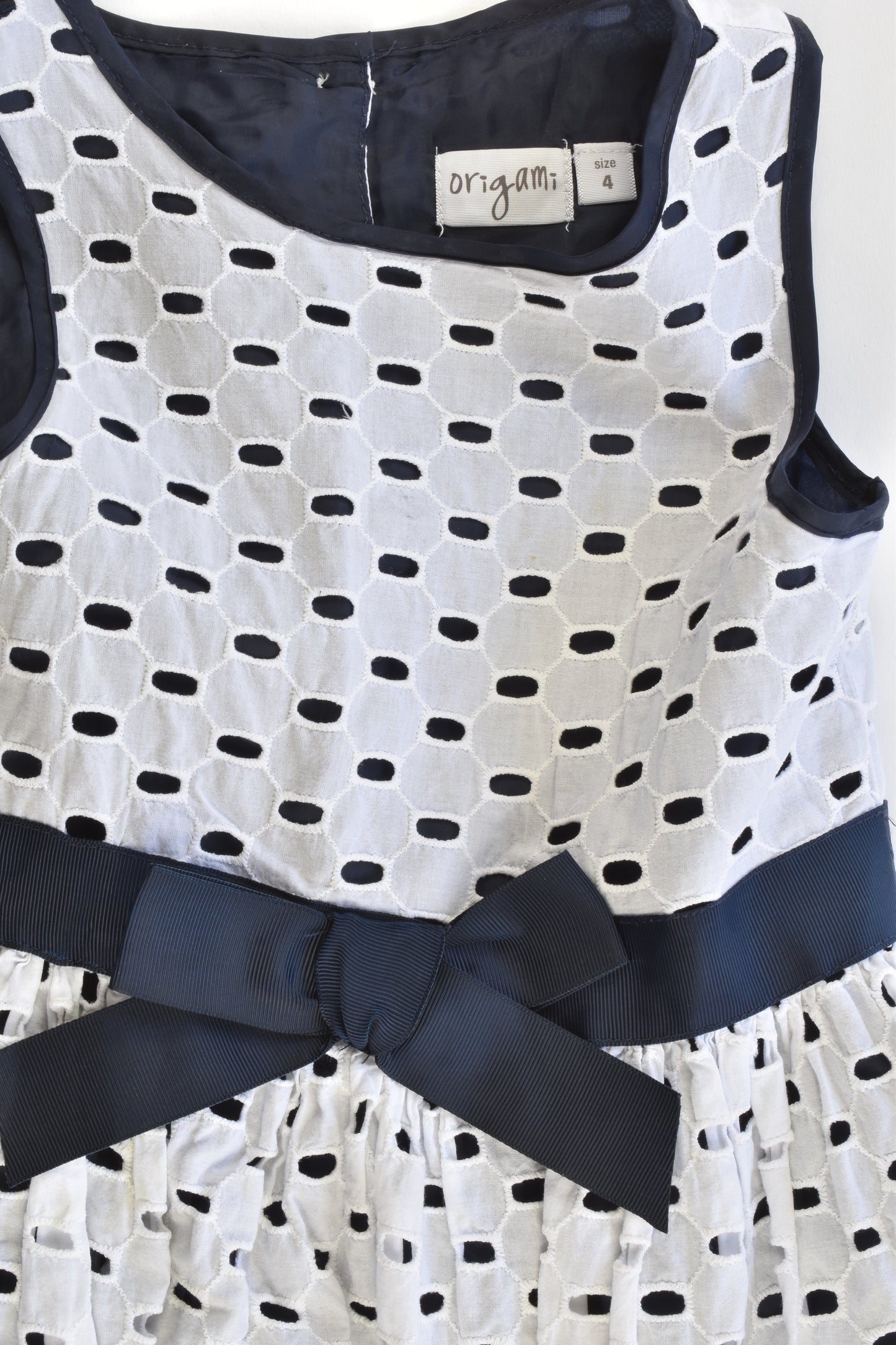 Origami Size 4 Layered Dress