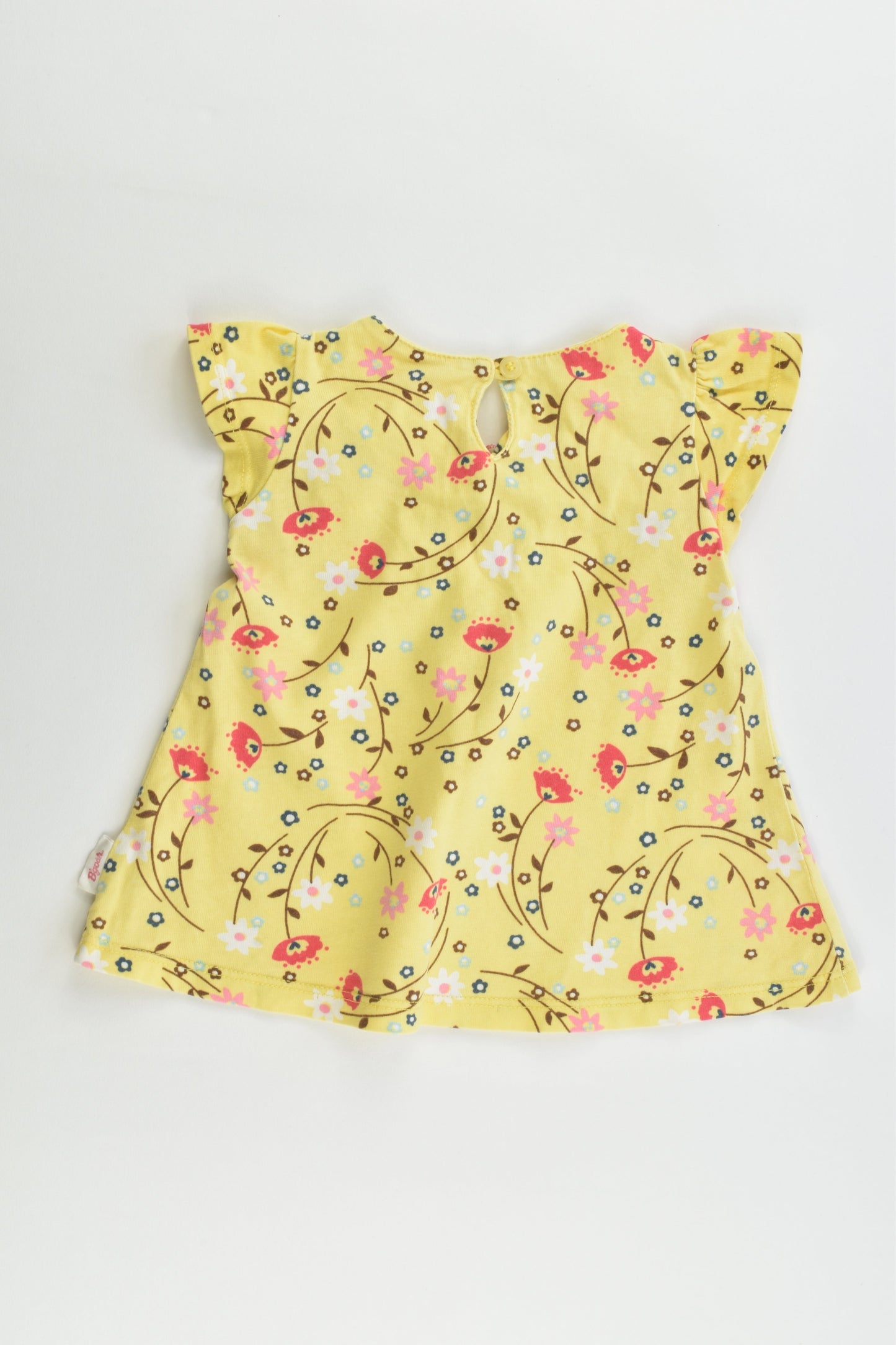 OshKosh Size 0 (9 months) Floral Blouse