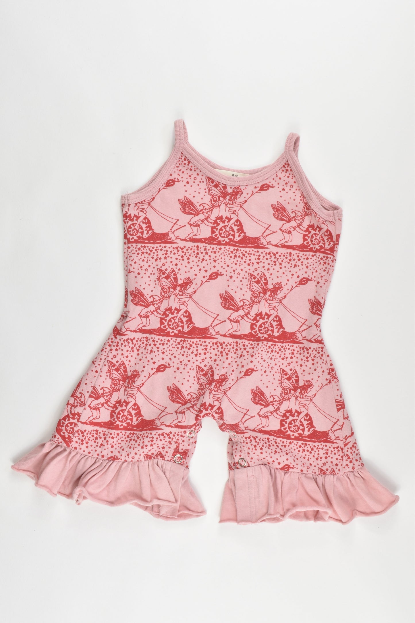 Paper Wings Size 62 cm Frilled Singlet Romper