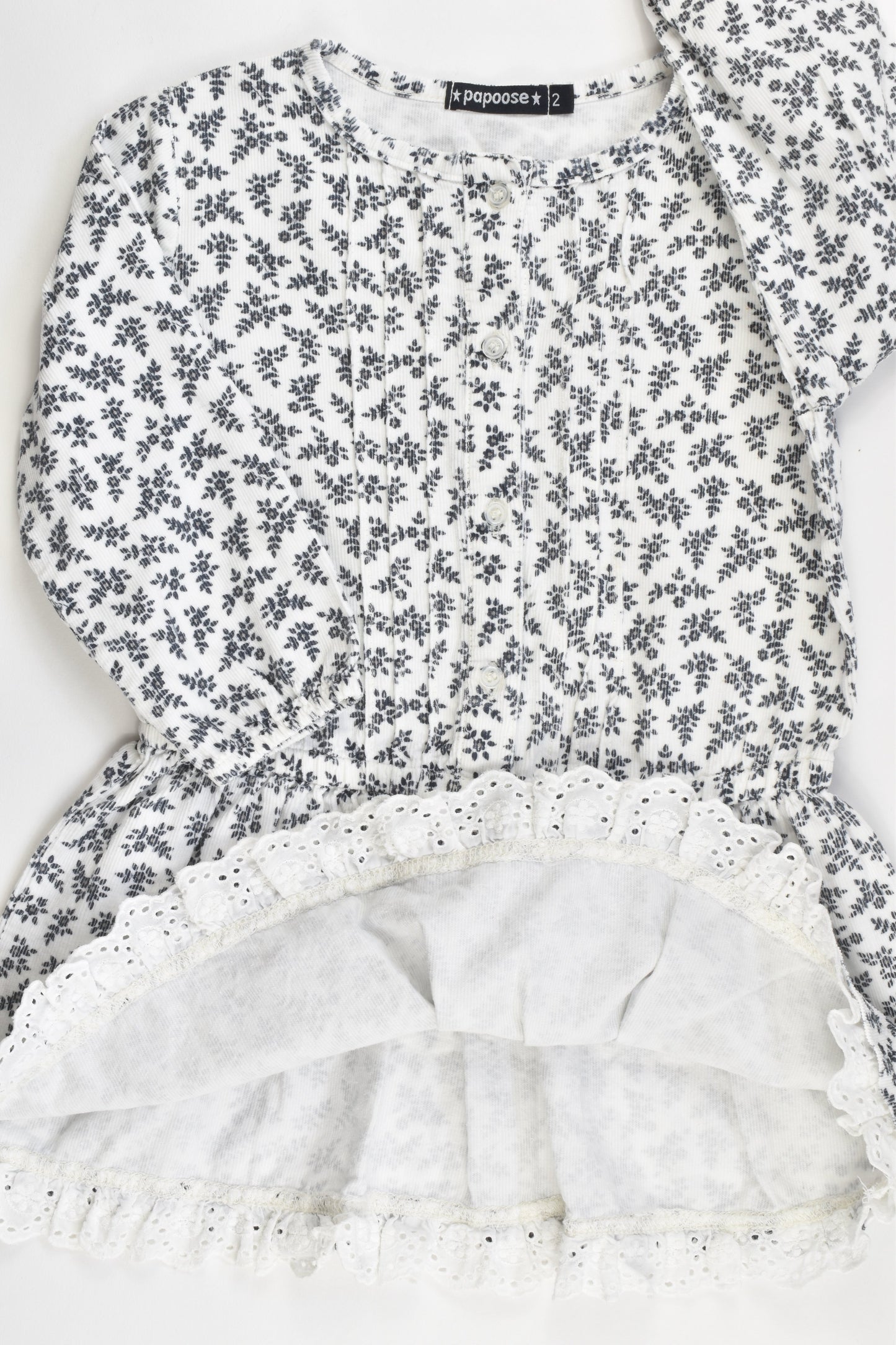 Papoose Size 2 Cord Dress