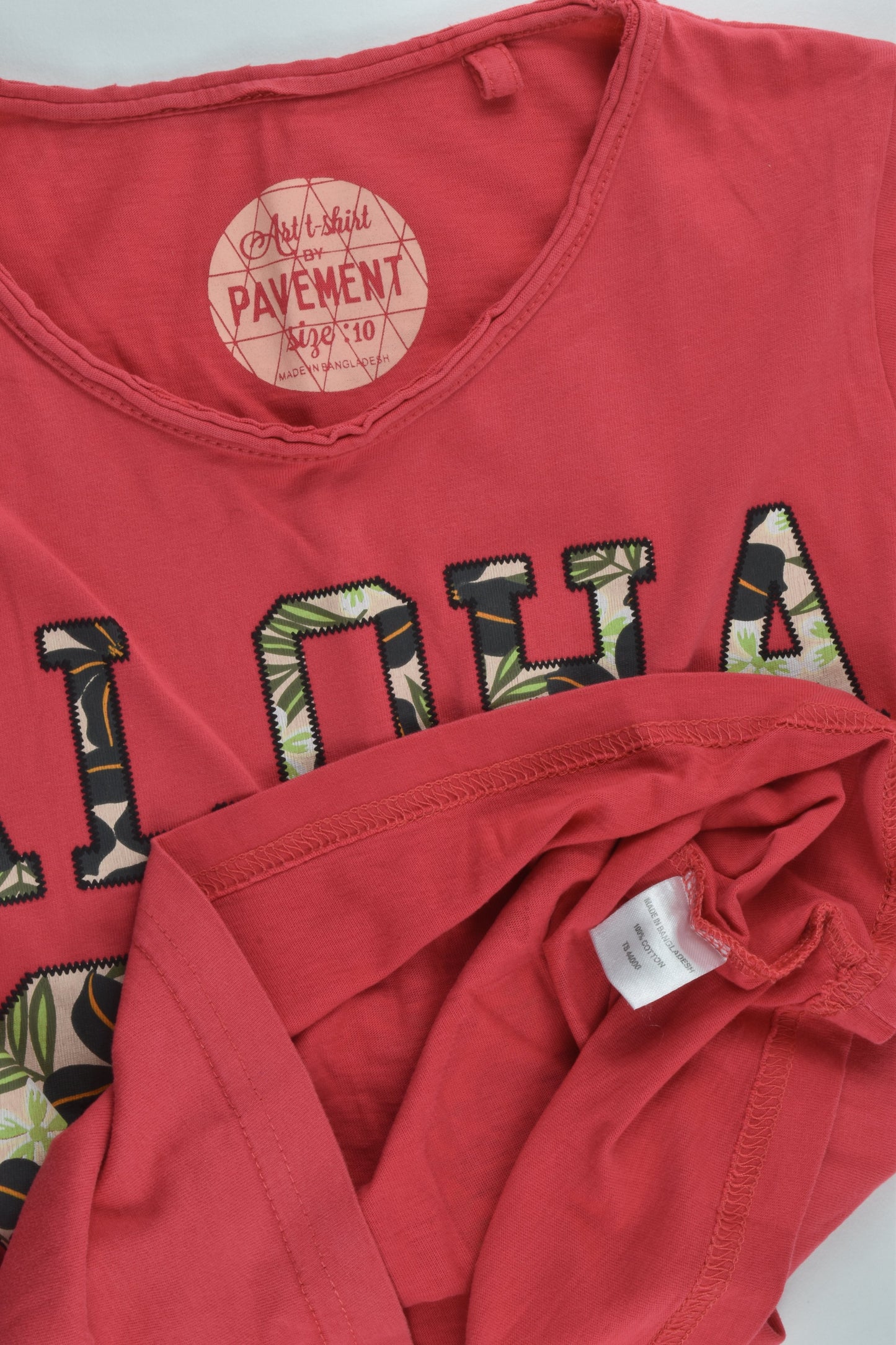 Pavement Size 10 'Aloha 80' T-shirt