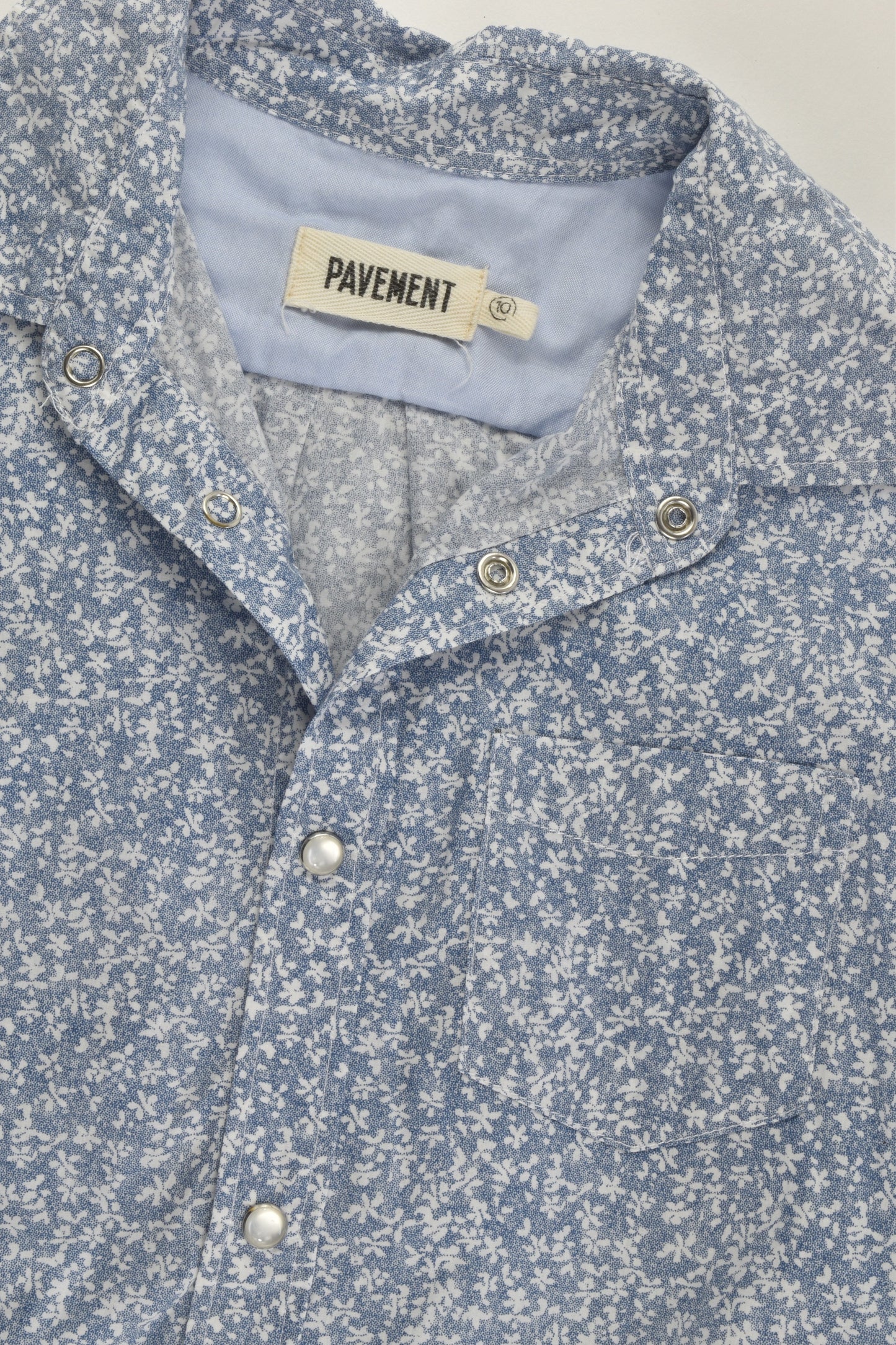 Pavement Size 10 Lightweight Floral Shirt