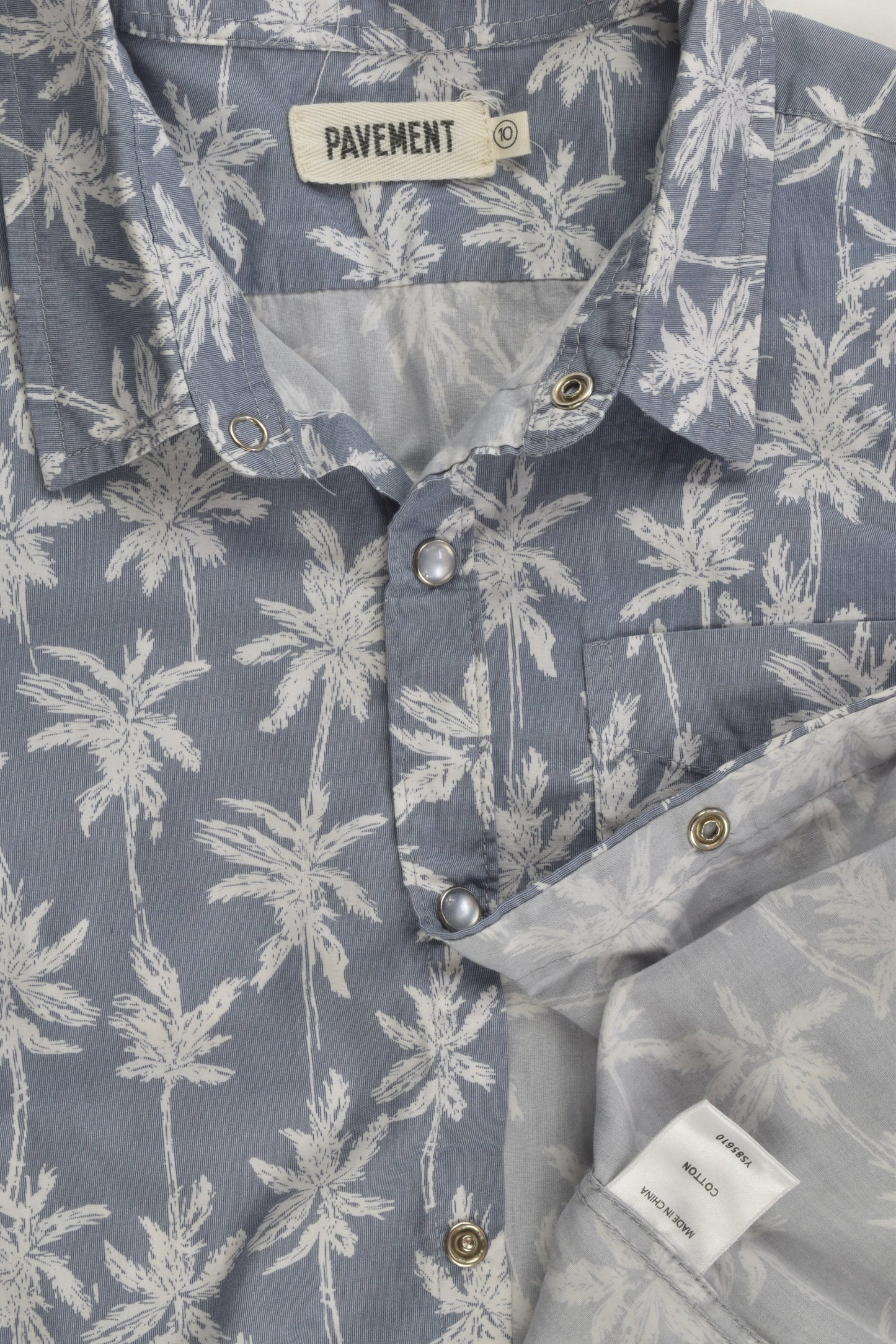 Pavement Size 10 Palm Trees Shirt