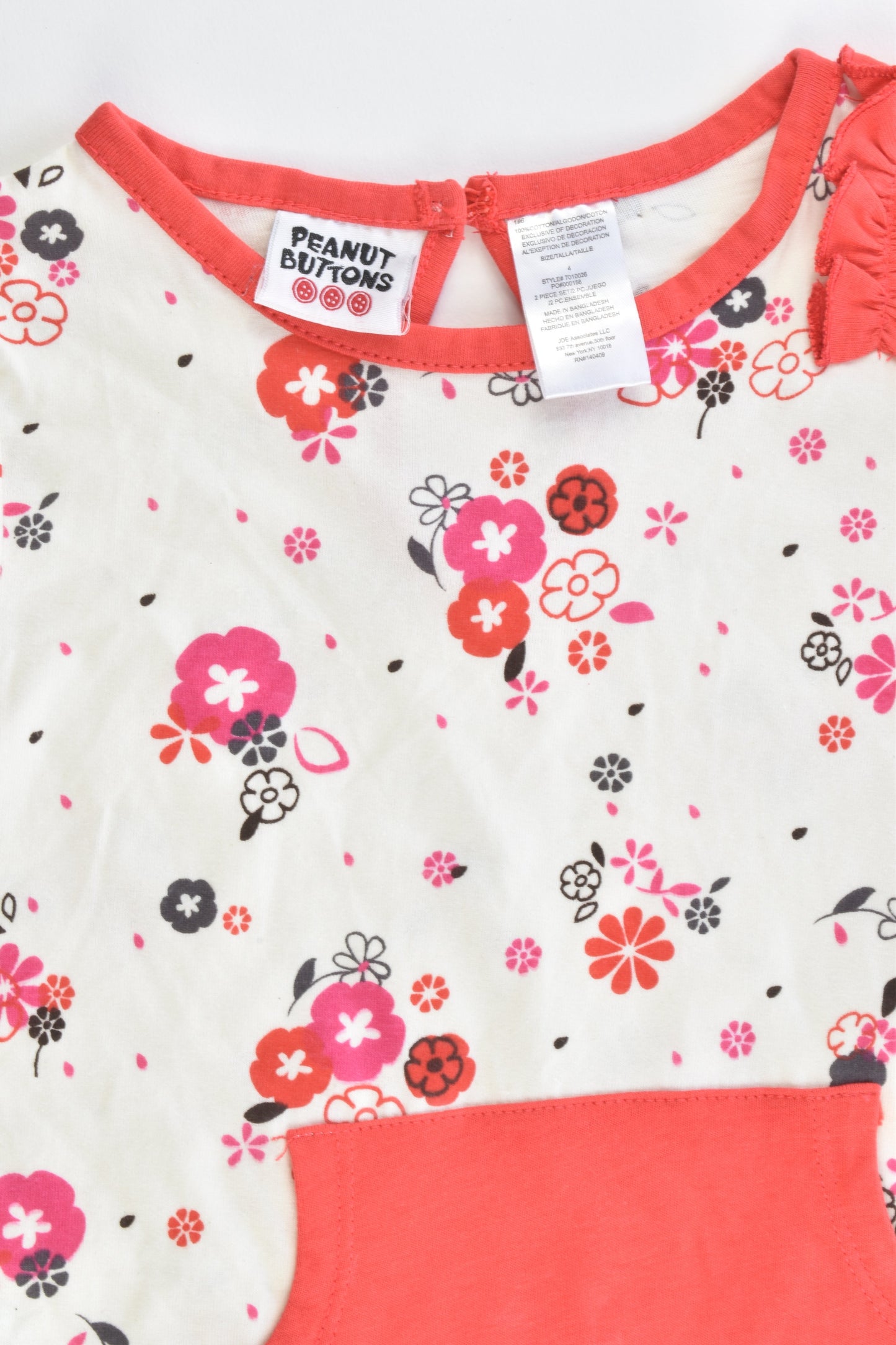 Peanut Buttons Size 4 Top