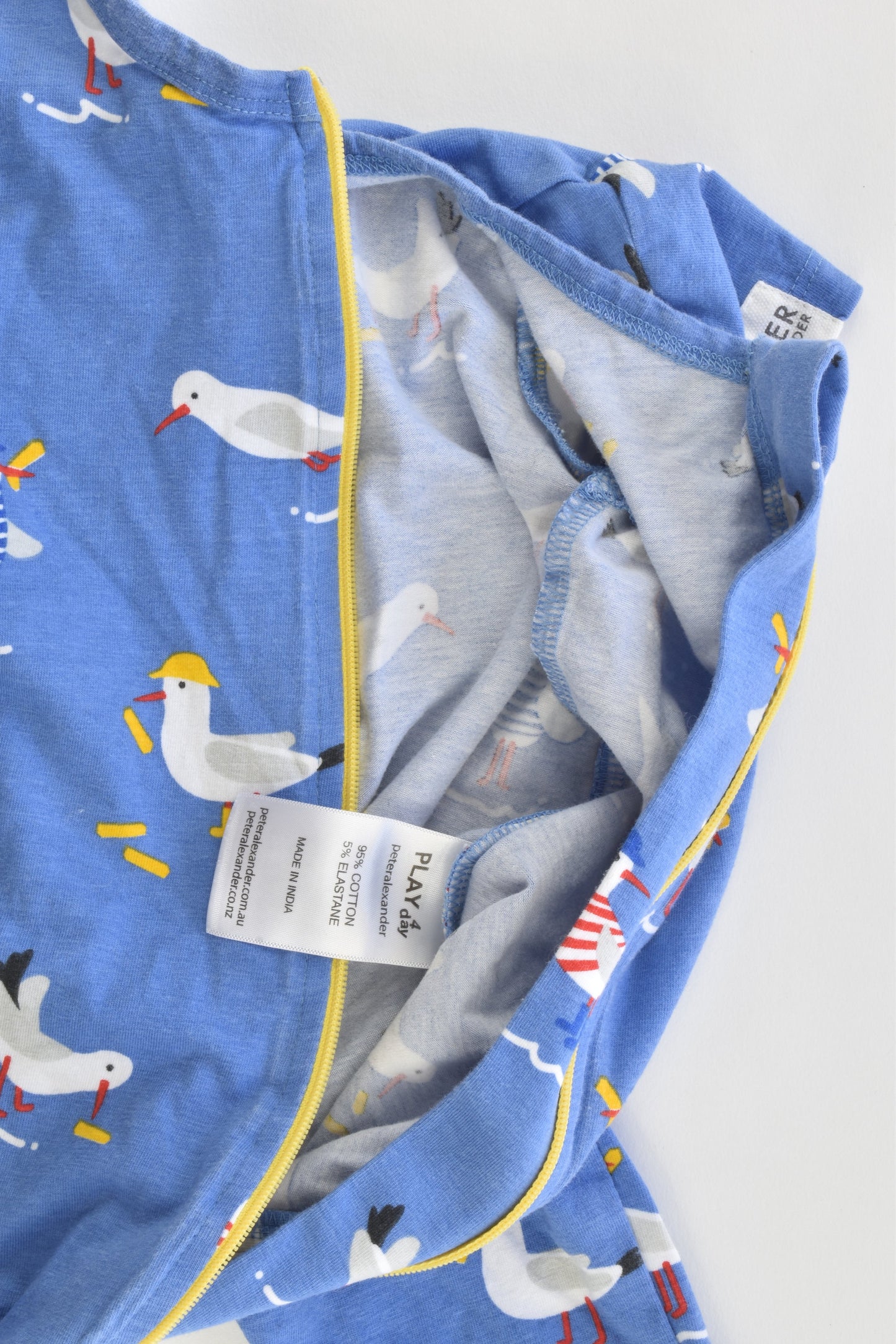 Peter Alexander Size 3/6 months Seagulls Romper