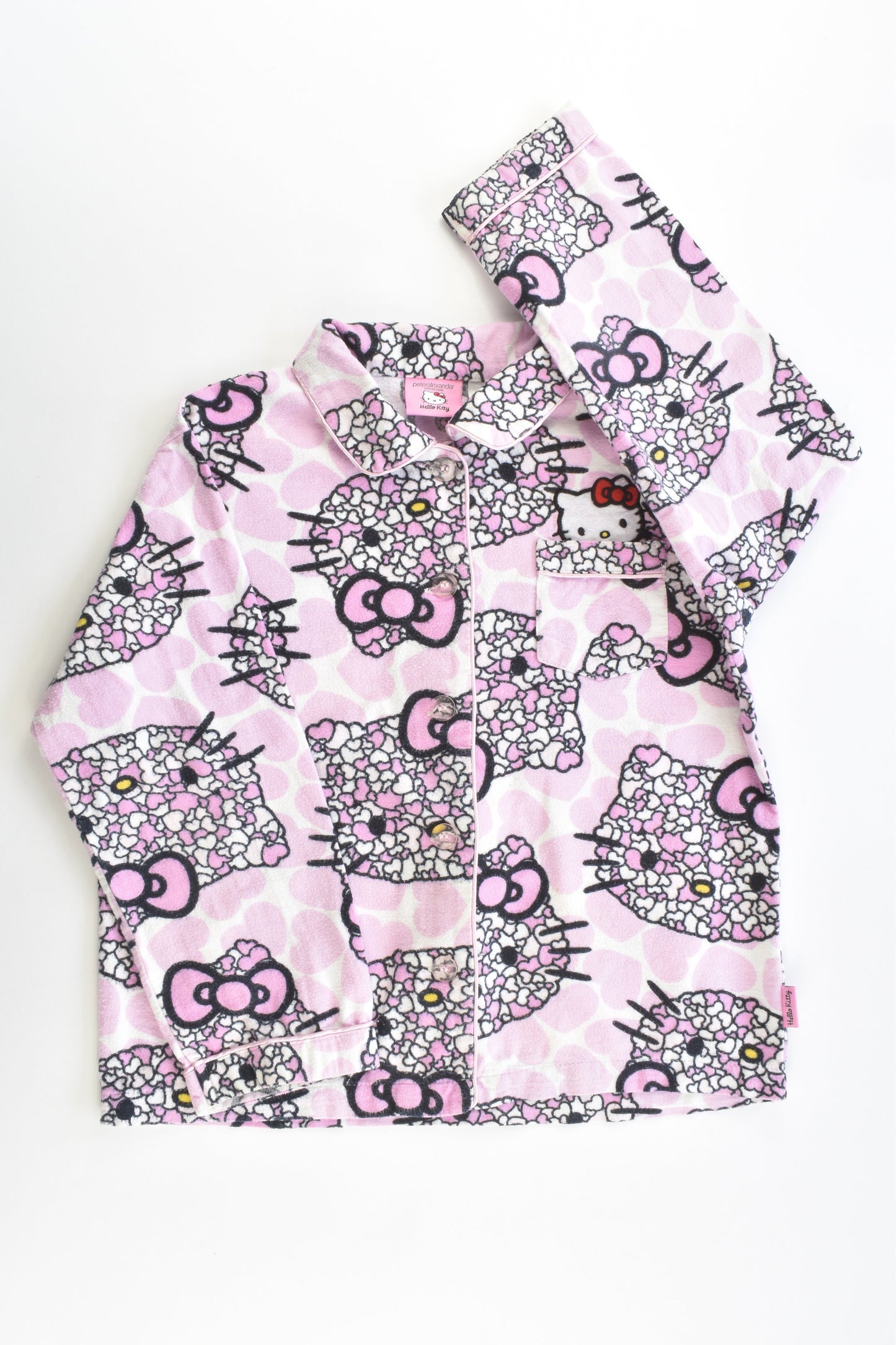 Peter Alexander Size 6 Hello Kitty Flannelette Pj