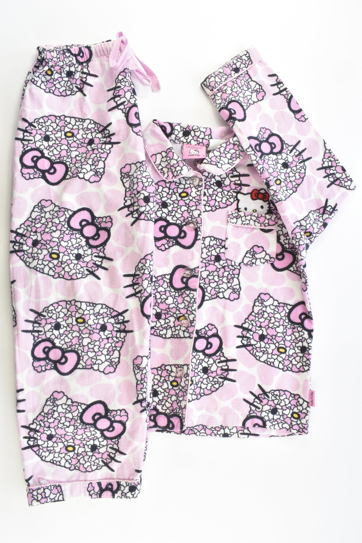 Peter Alexander Size 6 Hello Kitty Flannelette Pj