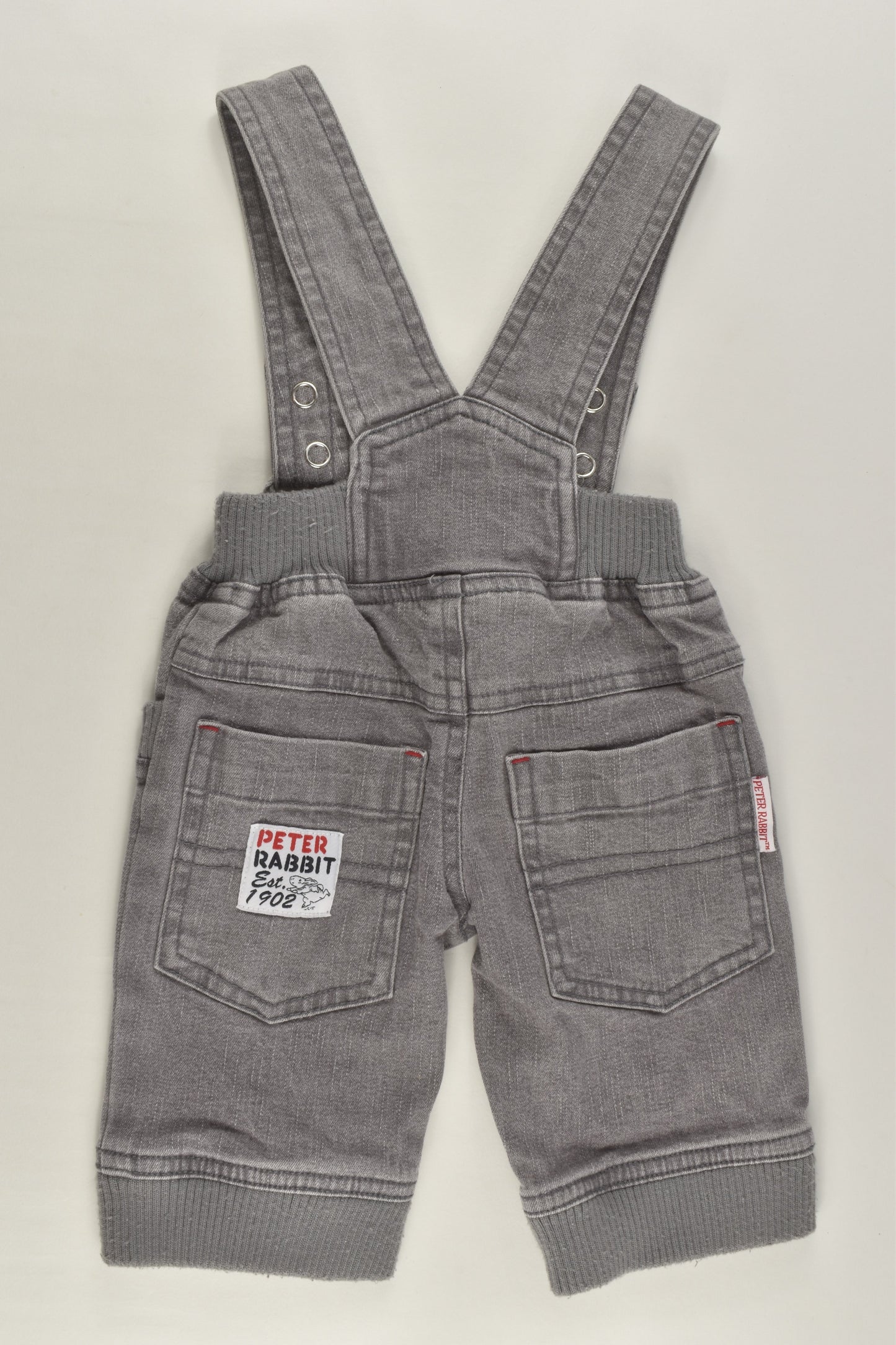 Peter Rabbit Size 000 Stretchy Denim Overalls