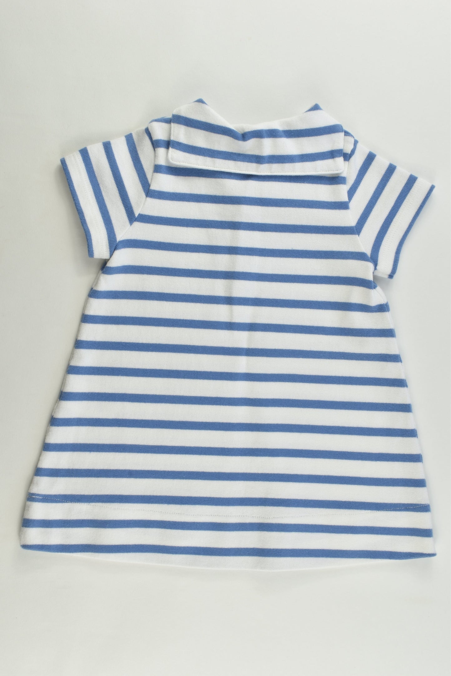 Petit Bateau (France) Size 00-0 (6 months, 67 cm) Striped Dress