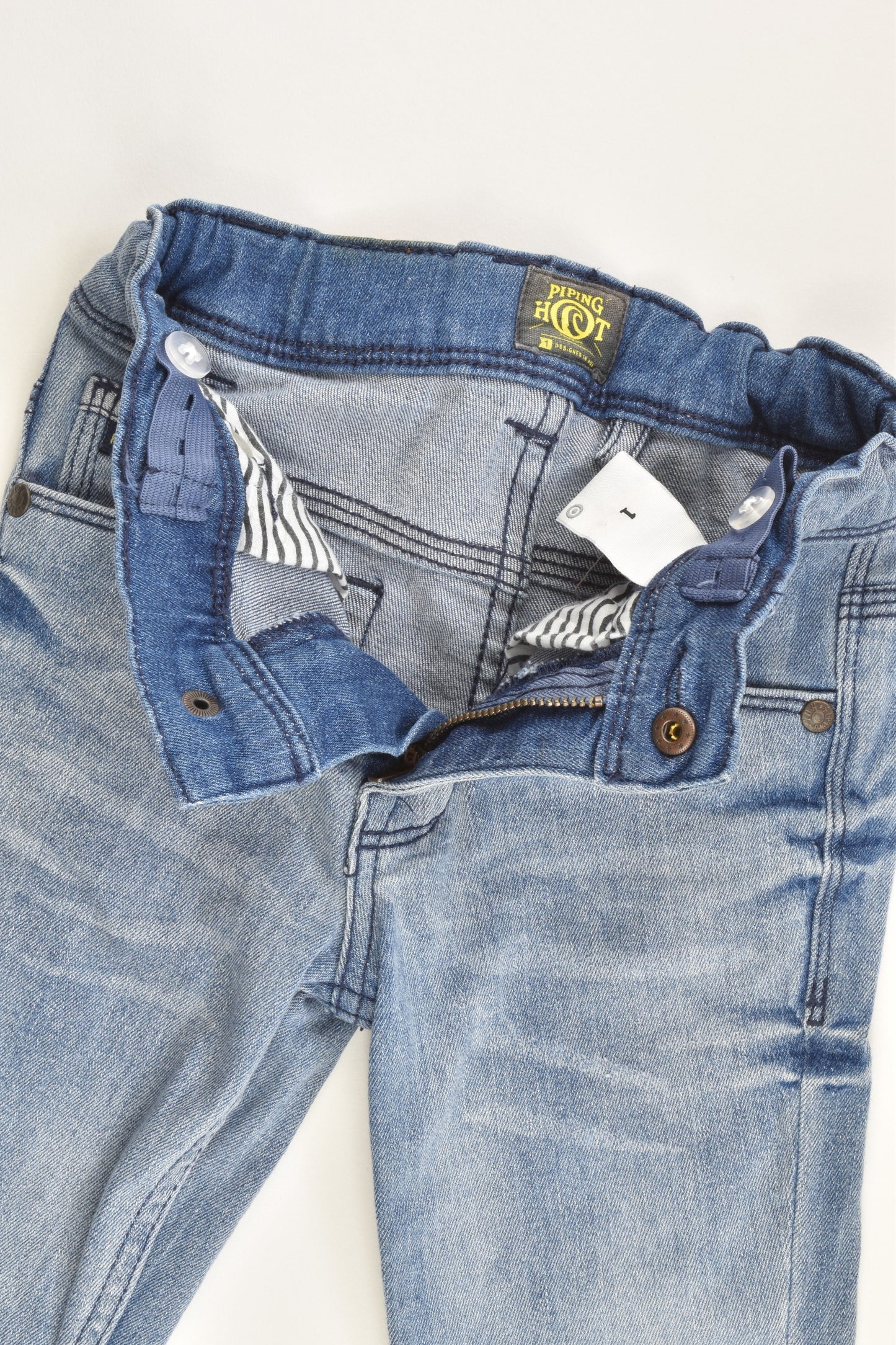 Piping Hot Size 1 Soft Stretchy Denim Pants