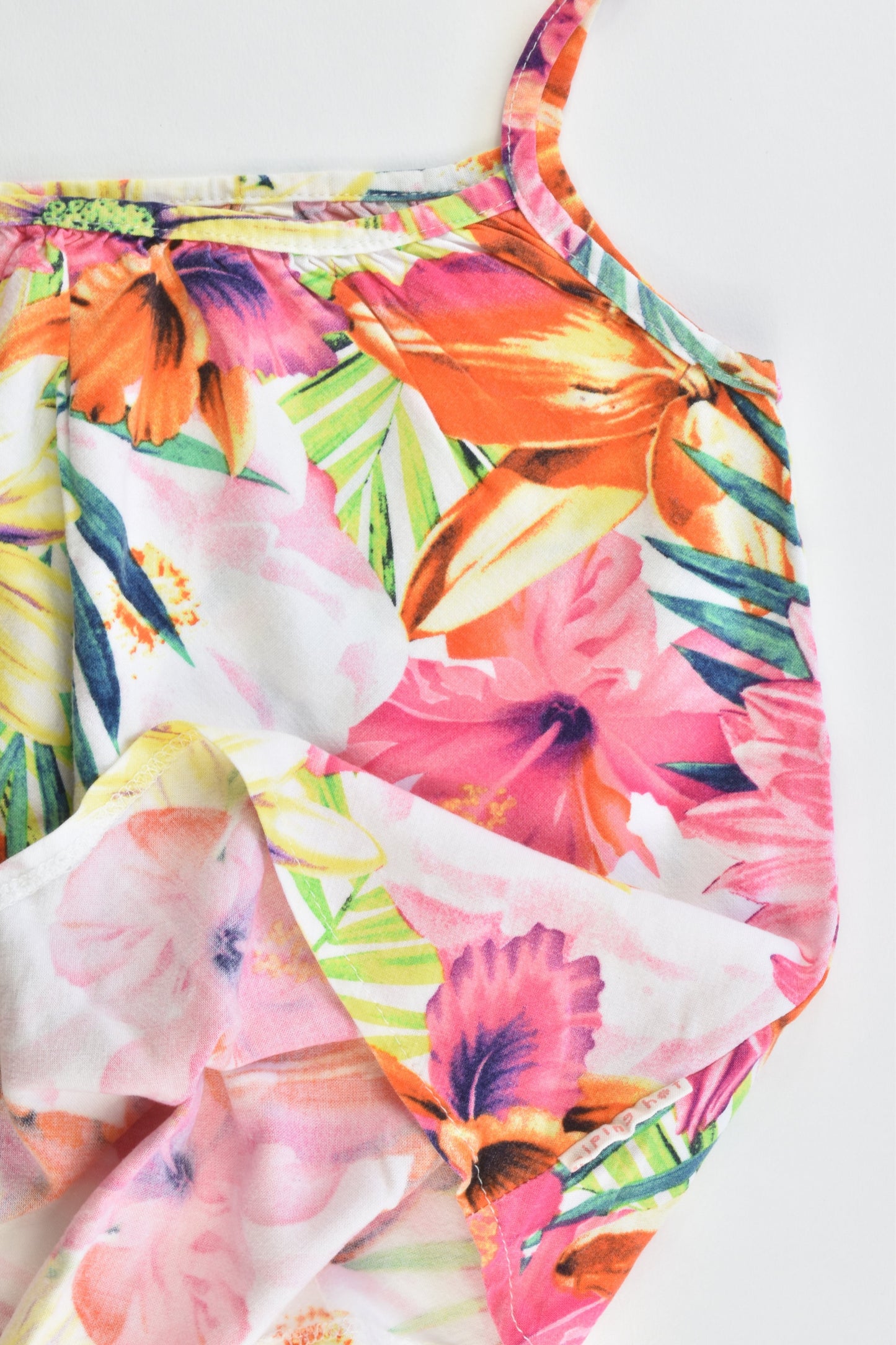 Piping Hot Size 3 Floral Tank Top