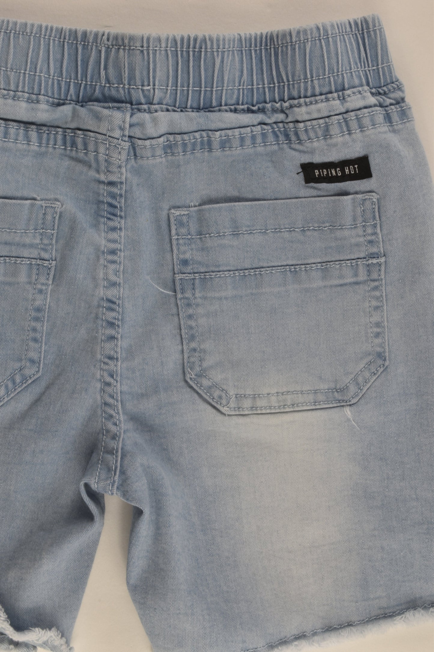 Piping Hot Size 4 Lightweight Stretchy Denim Shorts