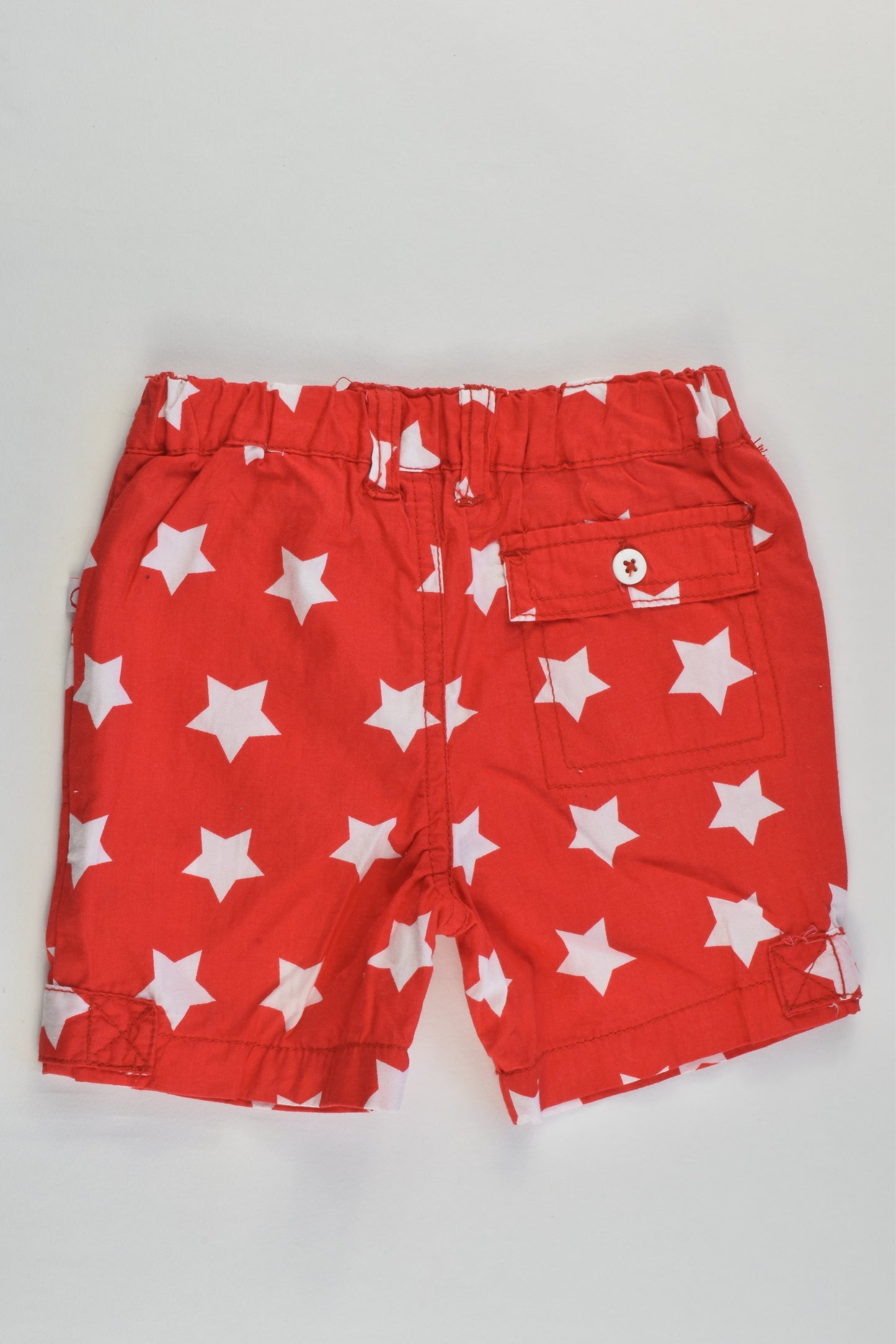 Plum Size 0 (6-12 months) Stars Shorts