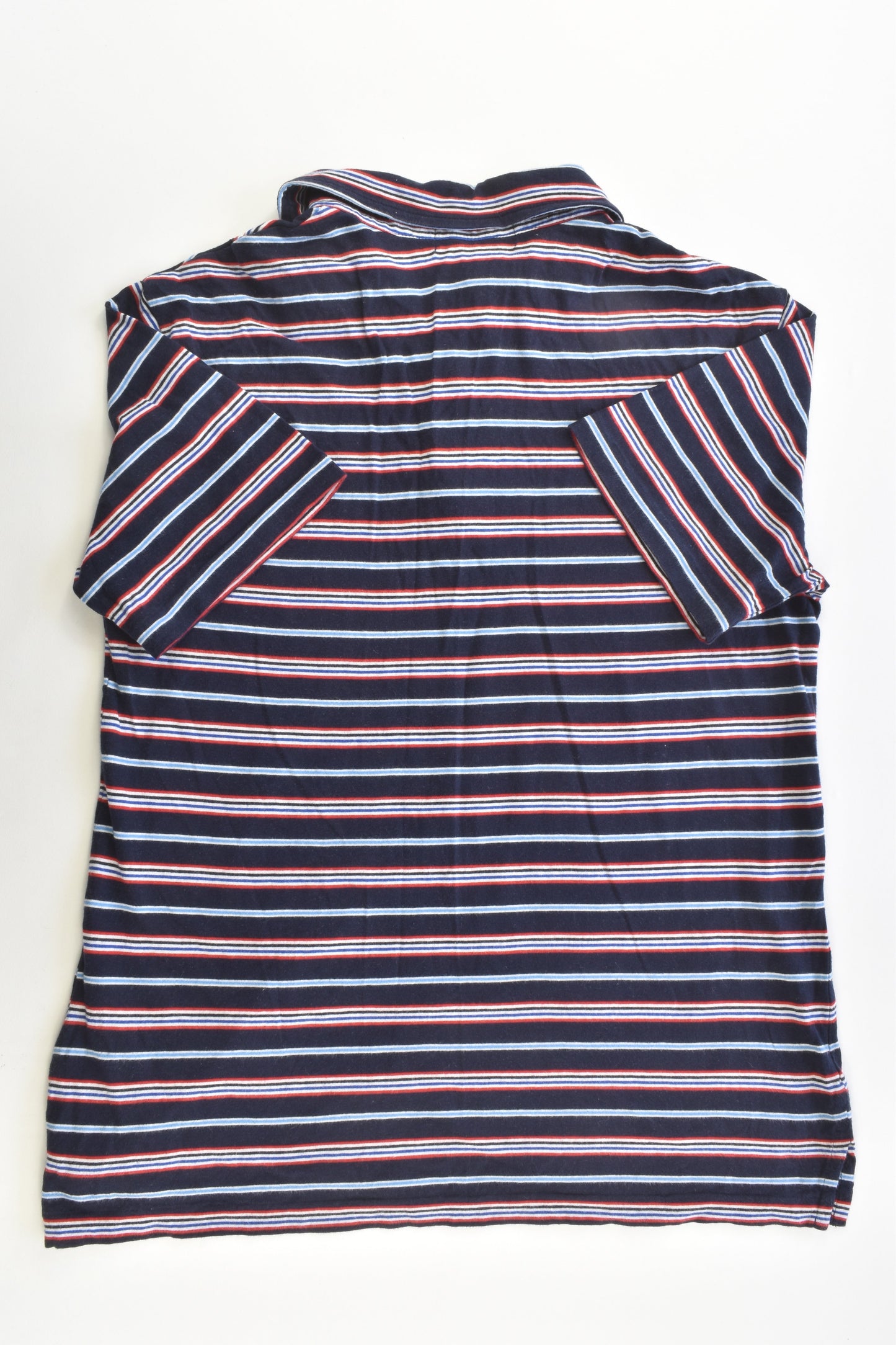 Polo Ralph Lauren Size 10-12 Striped Collared T-shirt