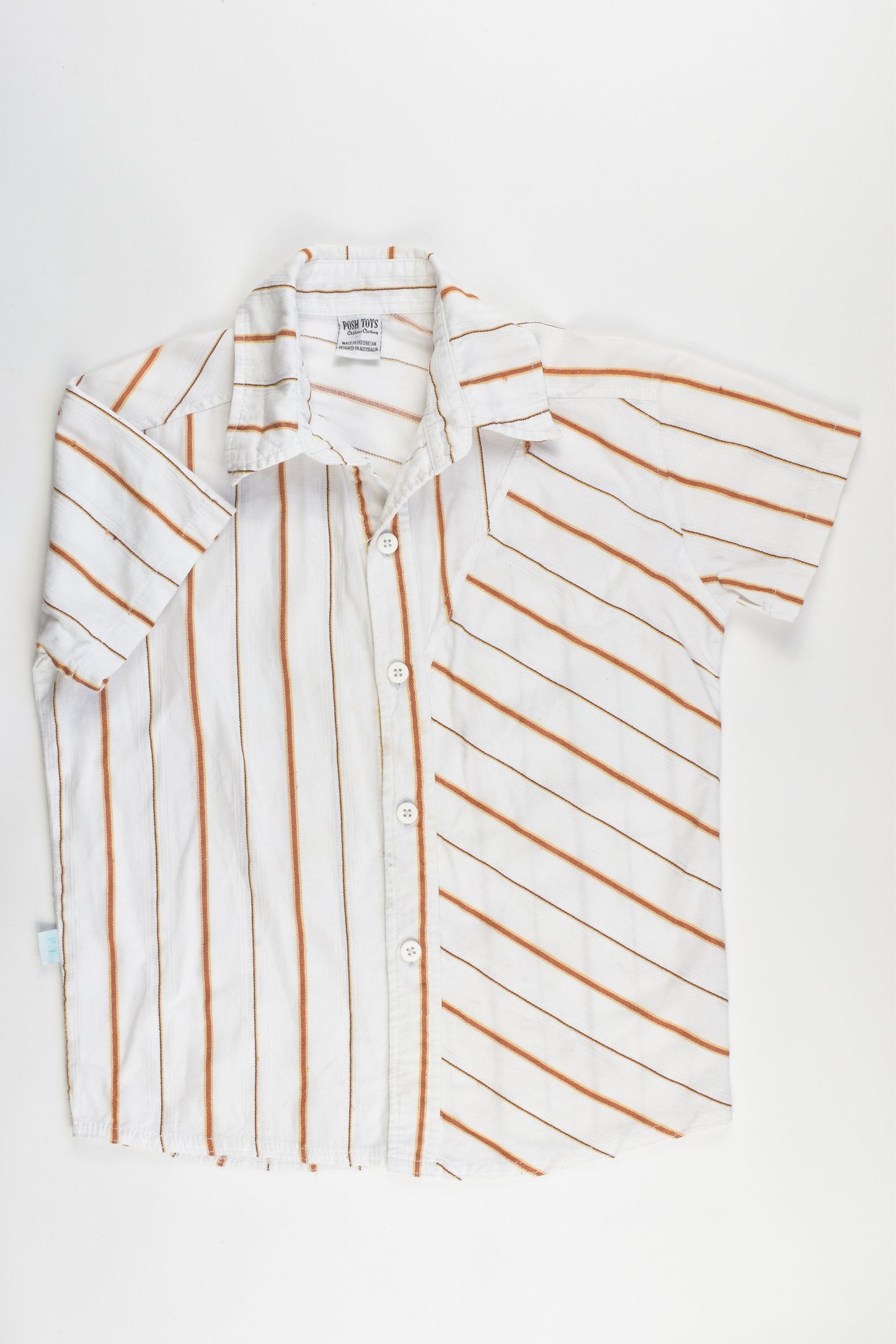 Posh Tots Size 4 Collared Shirt