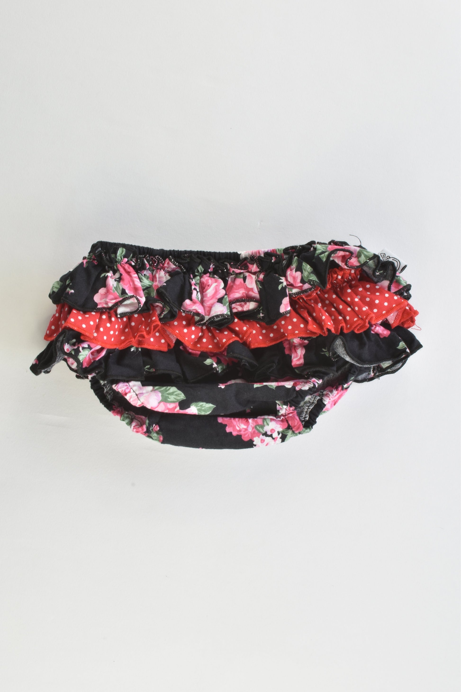 Pour Bebe by Couturekidz Collection Size 000 Floral Ruffle Bloomers