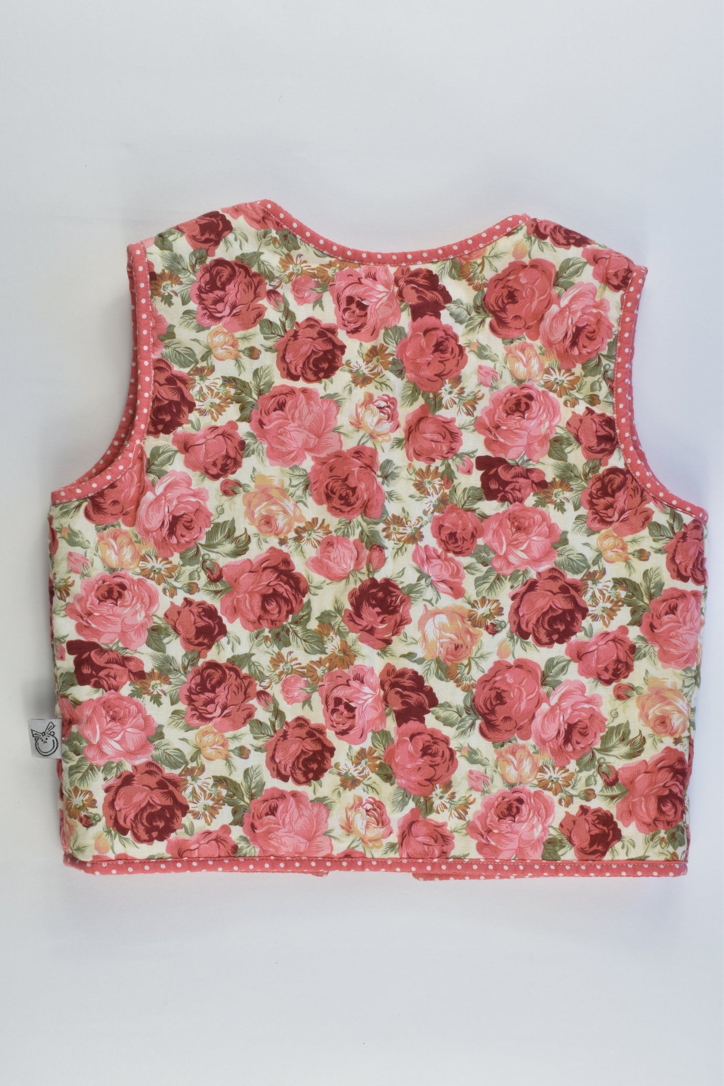 Pour Bebe by Couturekidz Collection Size approx 2-4 Roses Lightly Padded Vest