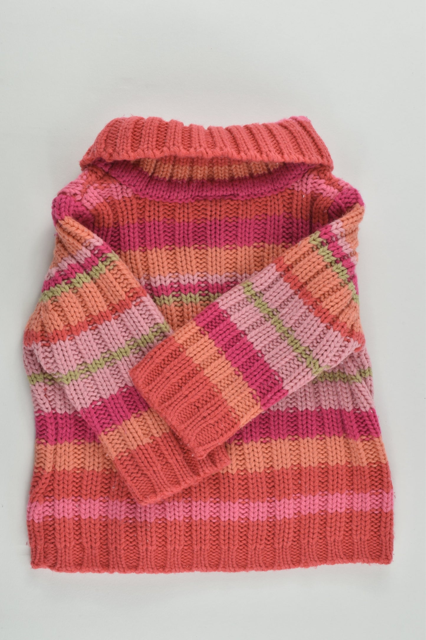 Pumpkin Patch (Older Style) Size 0 Turtle Neck Knitted Jumper