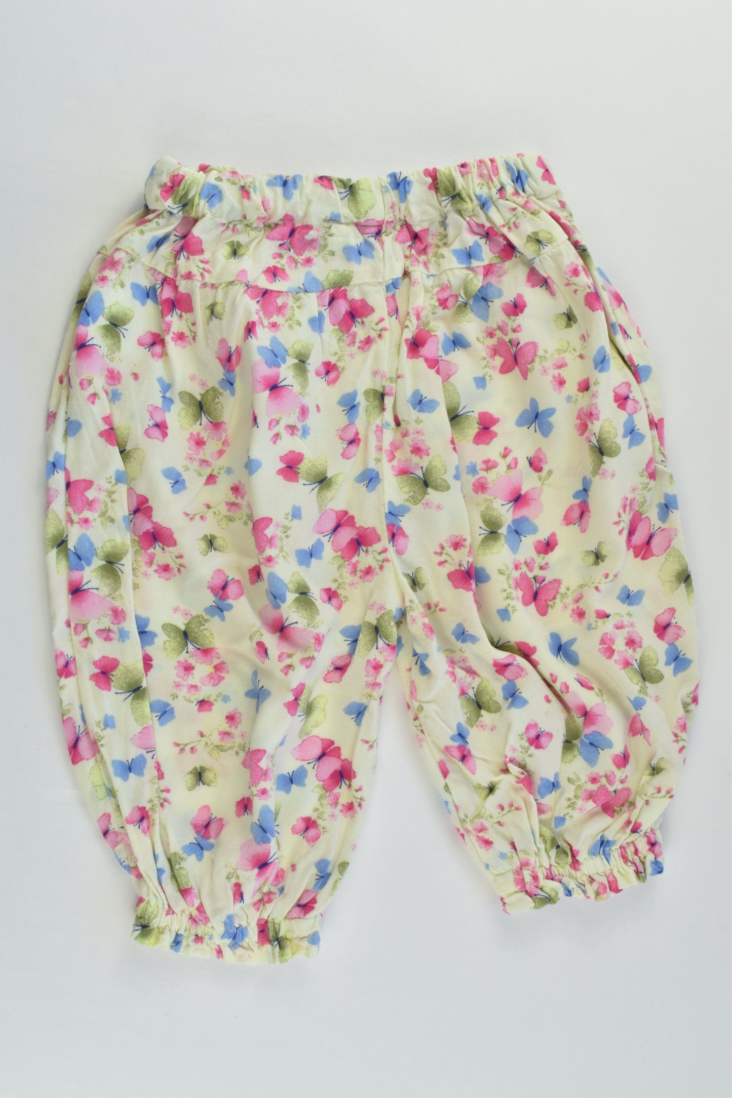 Pumpkin Patch Size 0 (6-12 months) Lightweight Floral Pants