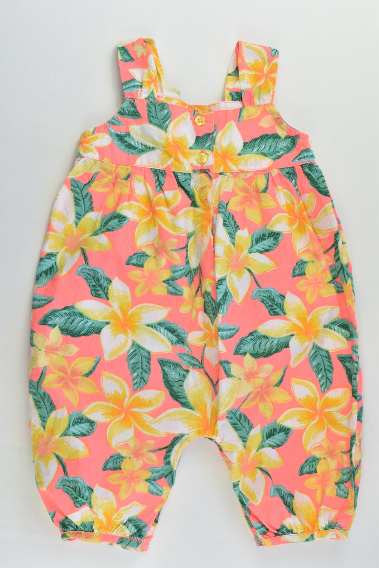 Pumpkin Patch Size 00 (3-6 months) Floral Playsuit