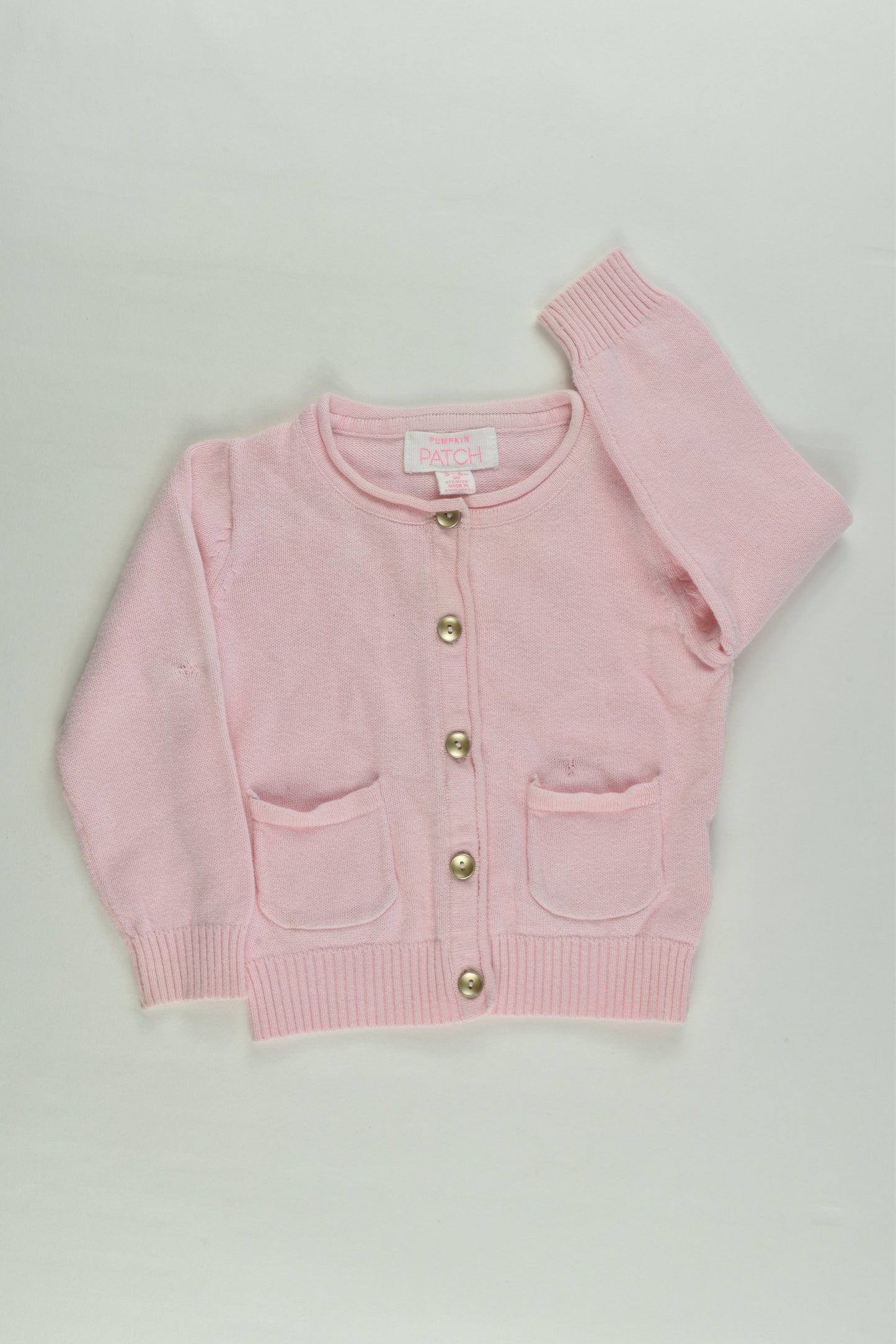 Pumpkin Patch Size 00 (3-6 months) Knitted Cardigan
