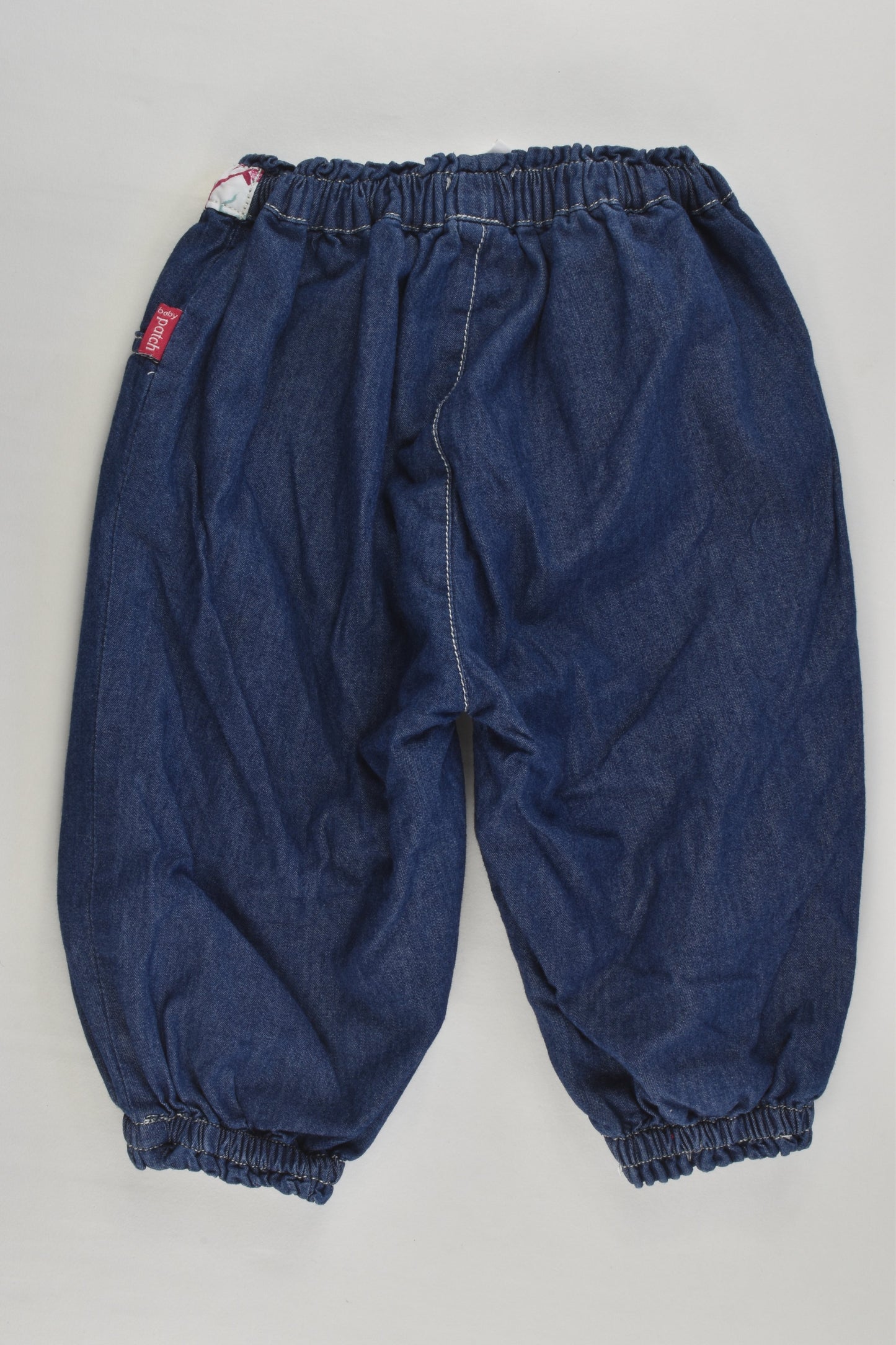 Pumpkin Patch Size 00 (3-6 months) Lined Lightweight Denim Pants