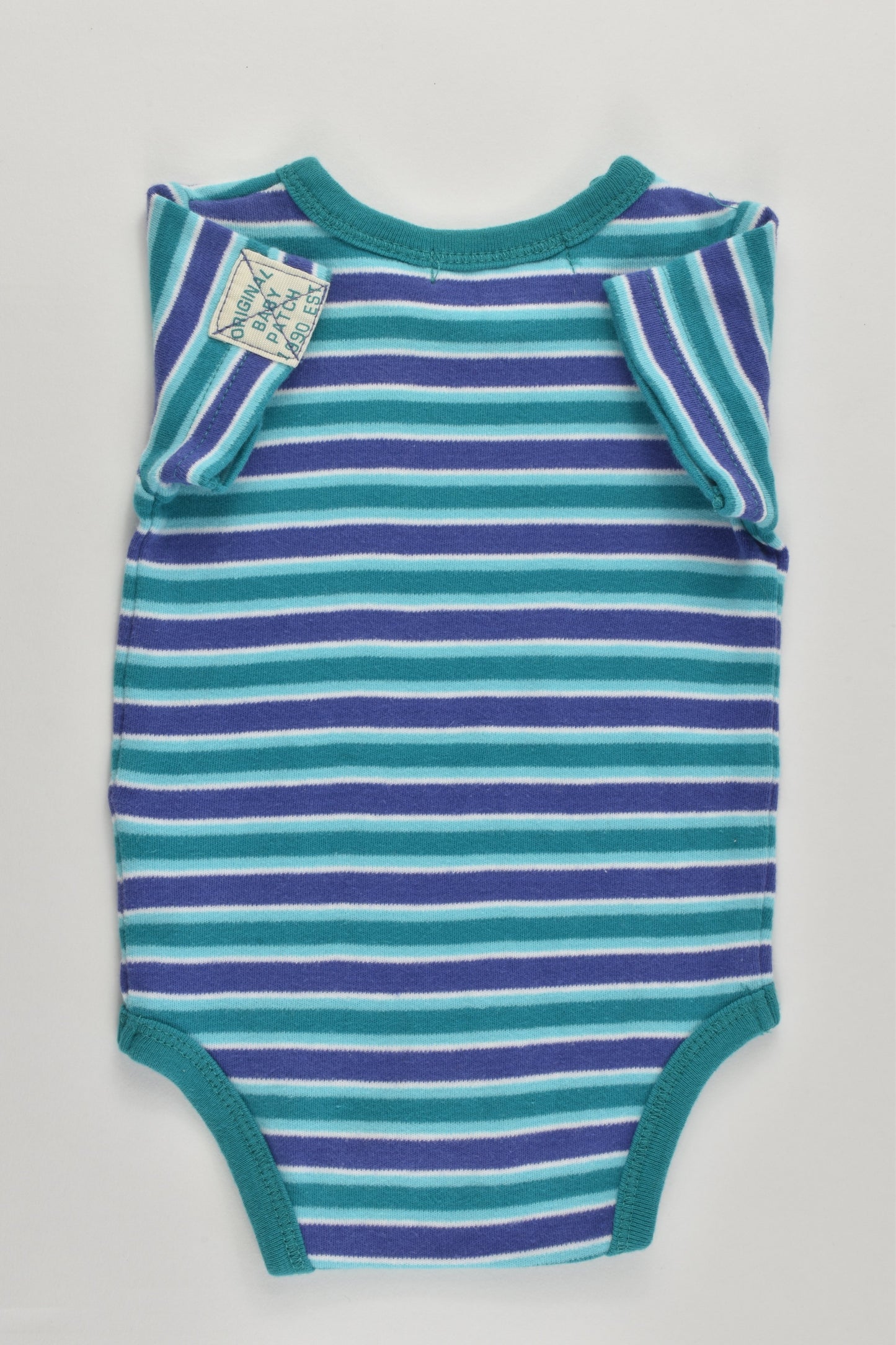 Pumpkin Patch Size 000 (0-3 months, 62 cm) Striped Bodysuit