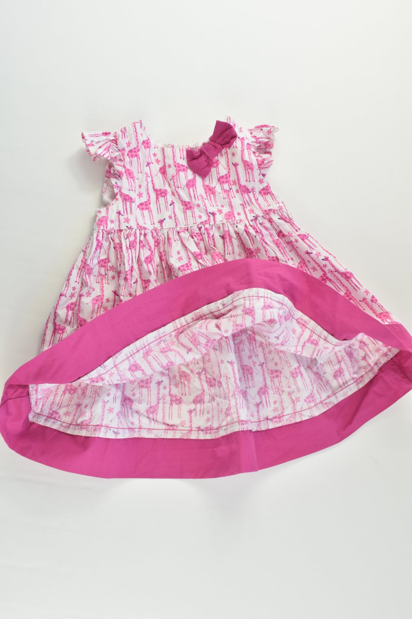 Pumpkin Patch Size 000 (0-3 months) Giraffes Dress