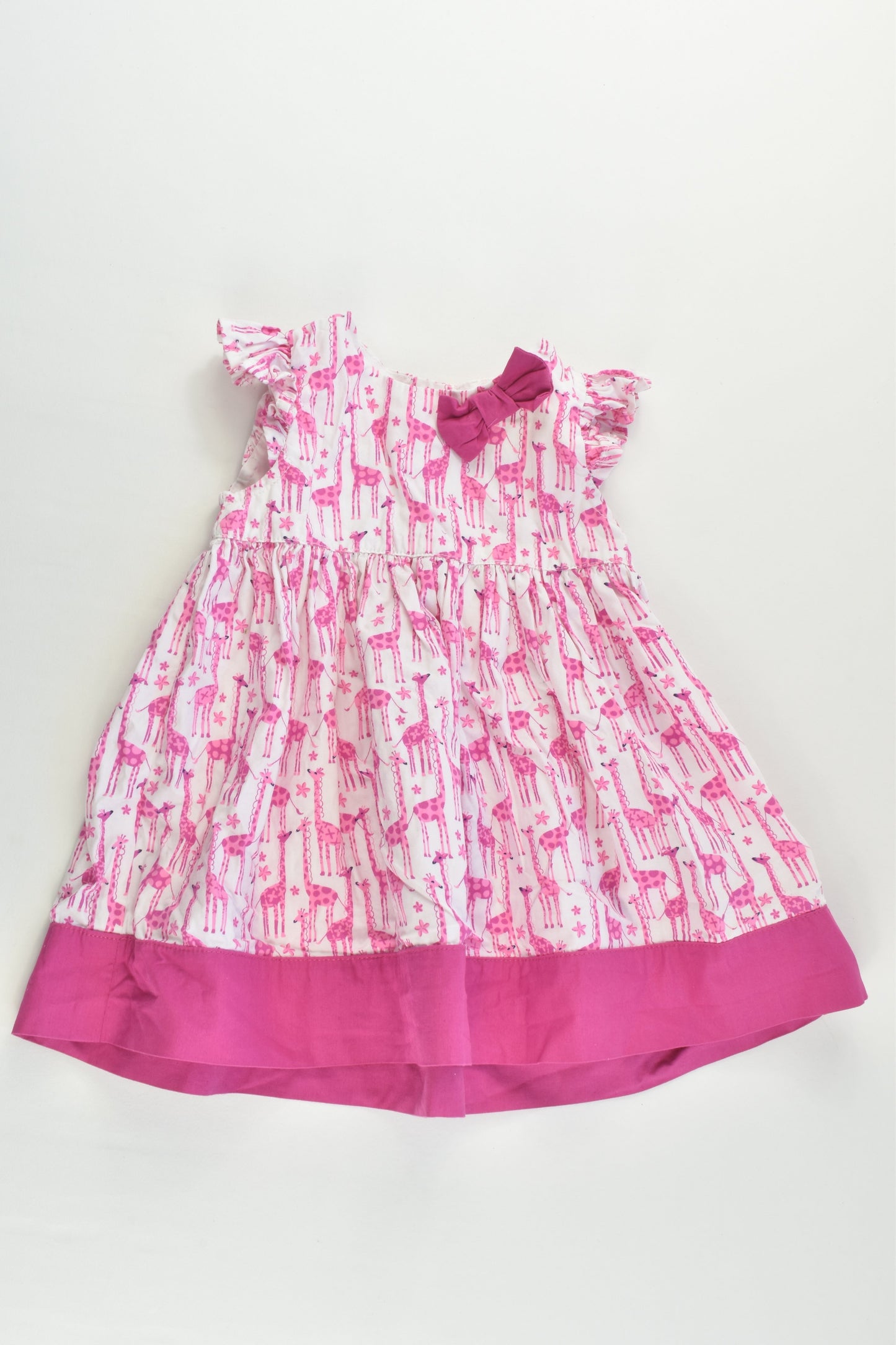 Pumpkin Patch Size 000 (0-3 months) Giraffes Dress