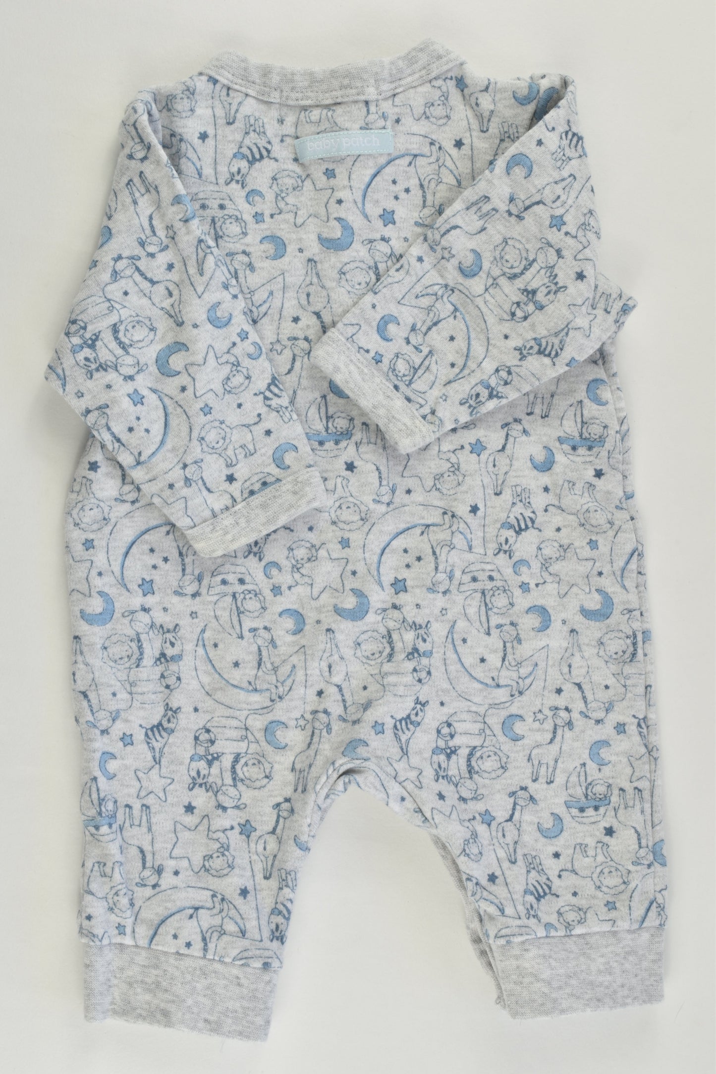 Pumpkin Patch Size 0000 Animals Romper