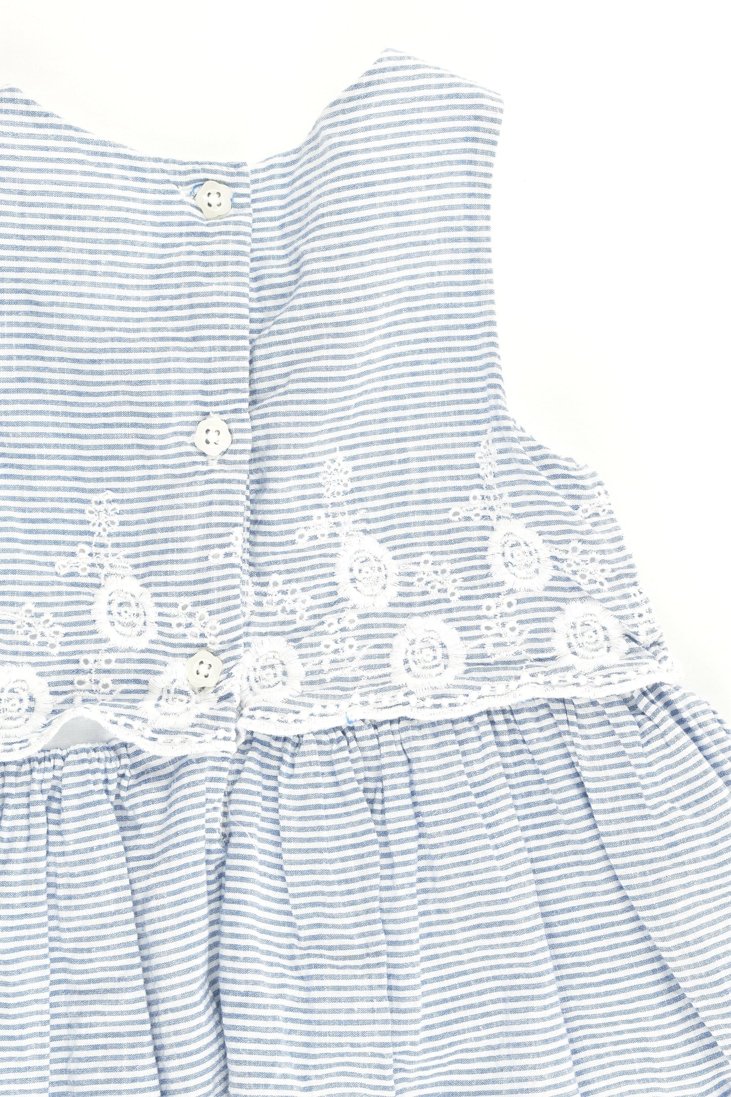 Pumpkin Patch Size 1 (12-18 months) Lined Dress with Lace Details