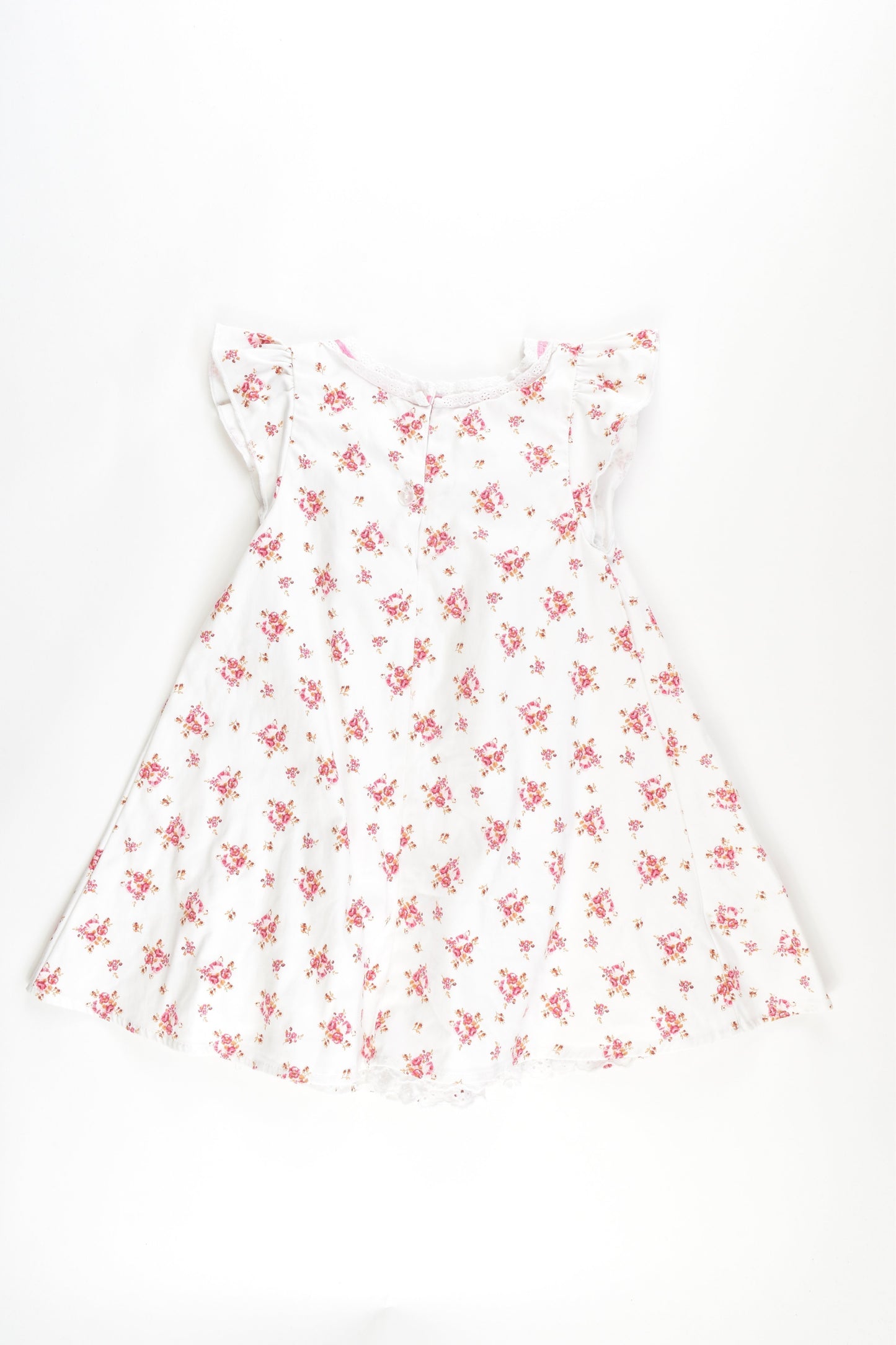 Pumpkin Patch Size 12-18 months Floral Lined Dress