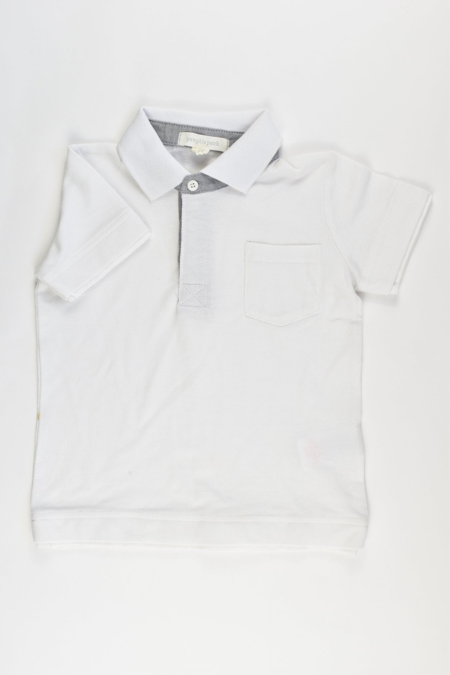Pumpkin Patch Size 2 Collared T-shirt