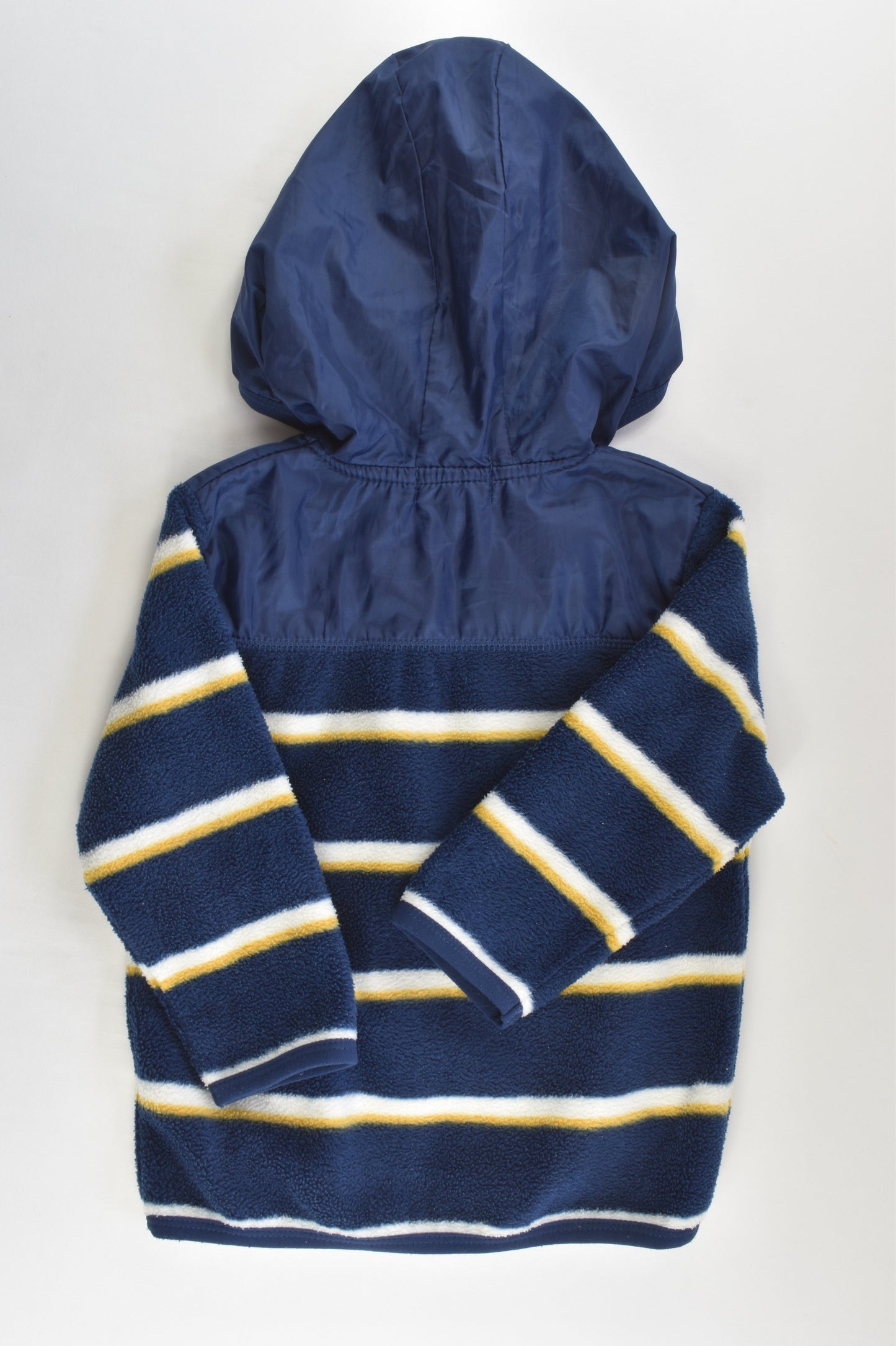 Pumpkin Patch Size 2 Hooded Zip Fleece Jumper