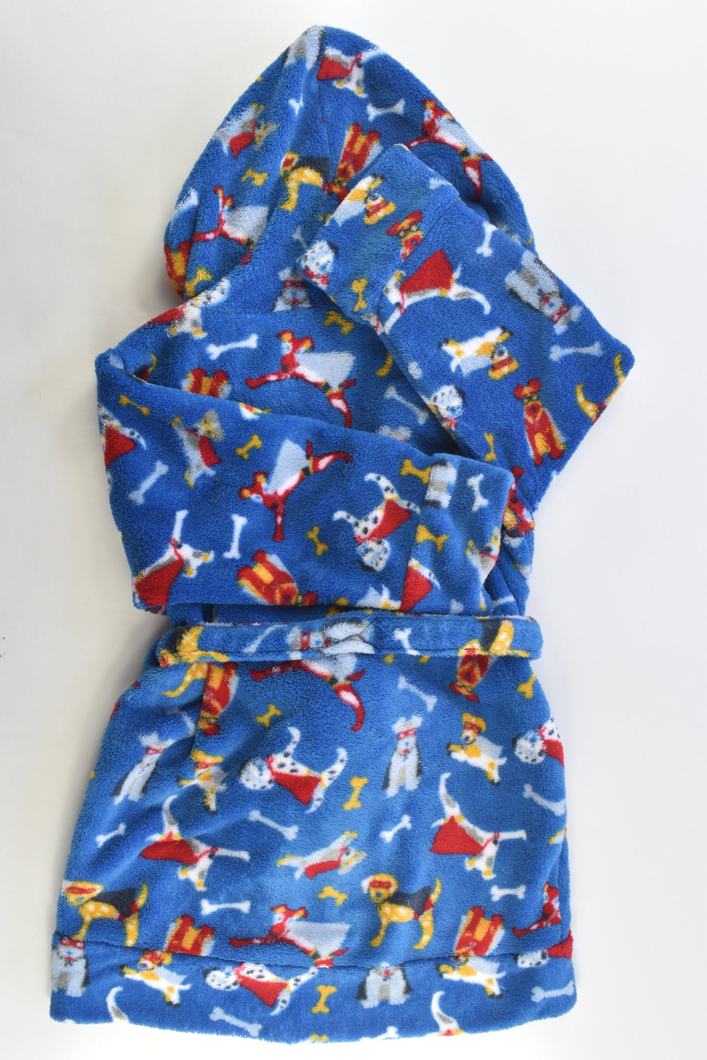 Pumpkin Patch Size 2 Superhero Dogs Dressing Gown